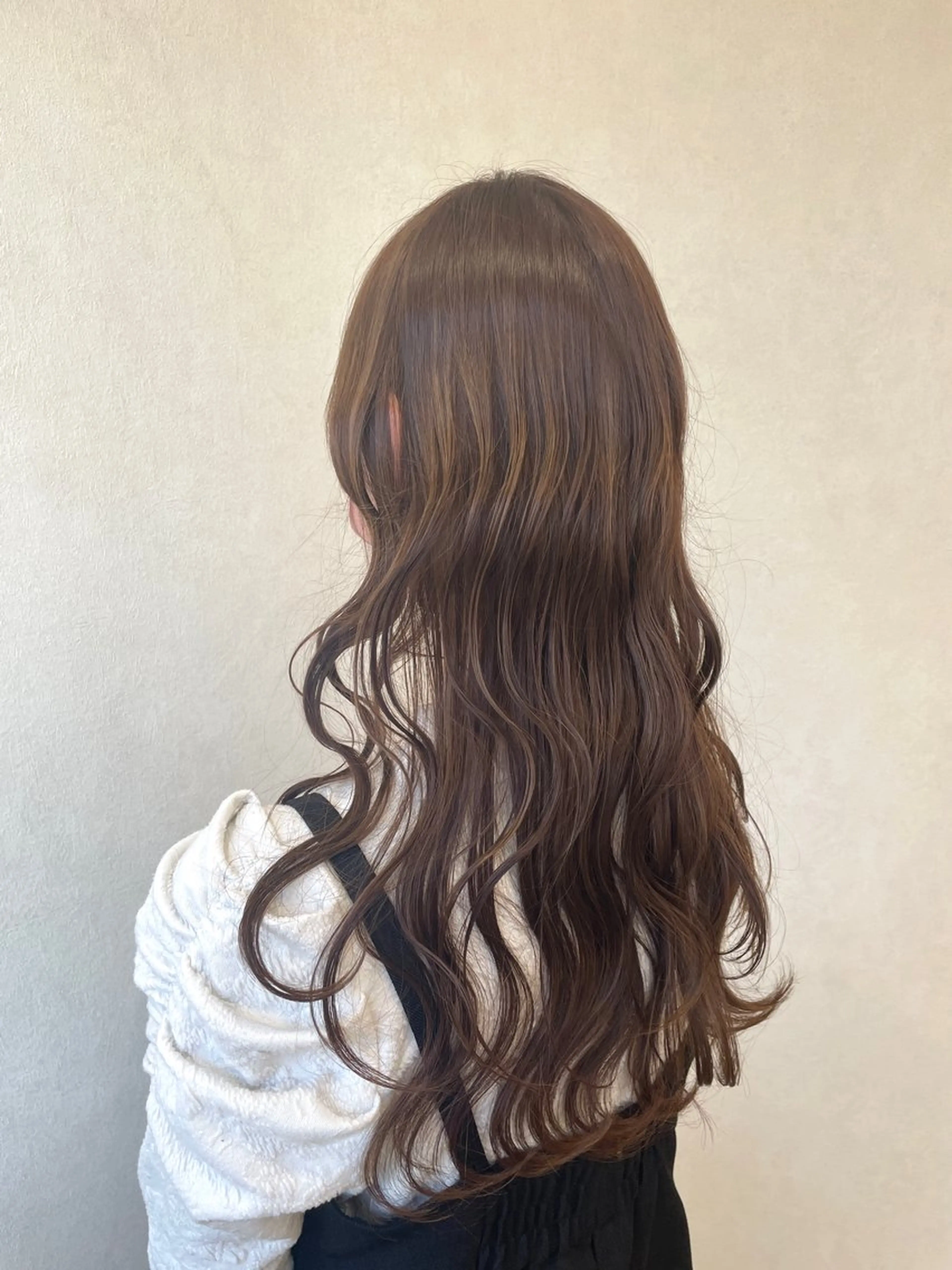 ロング 中田 瞳真のヘアスタイル