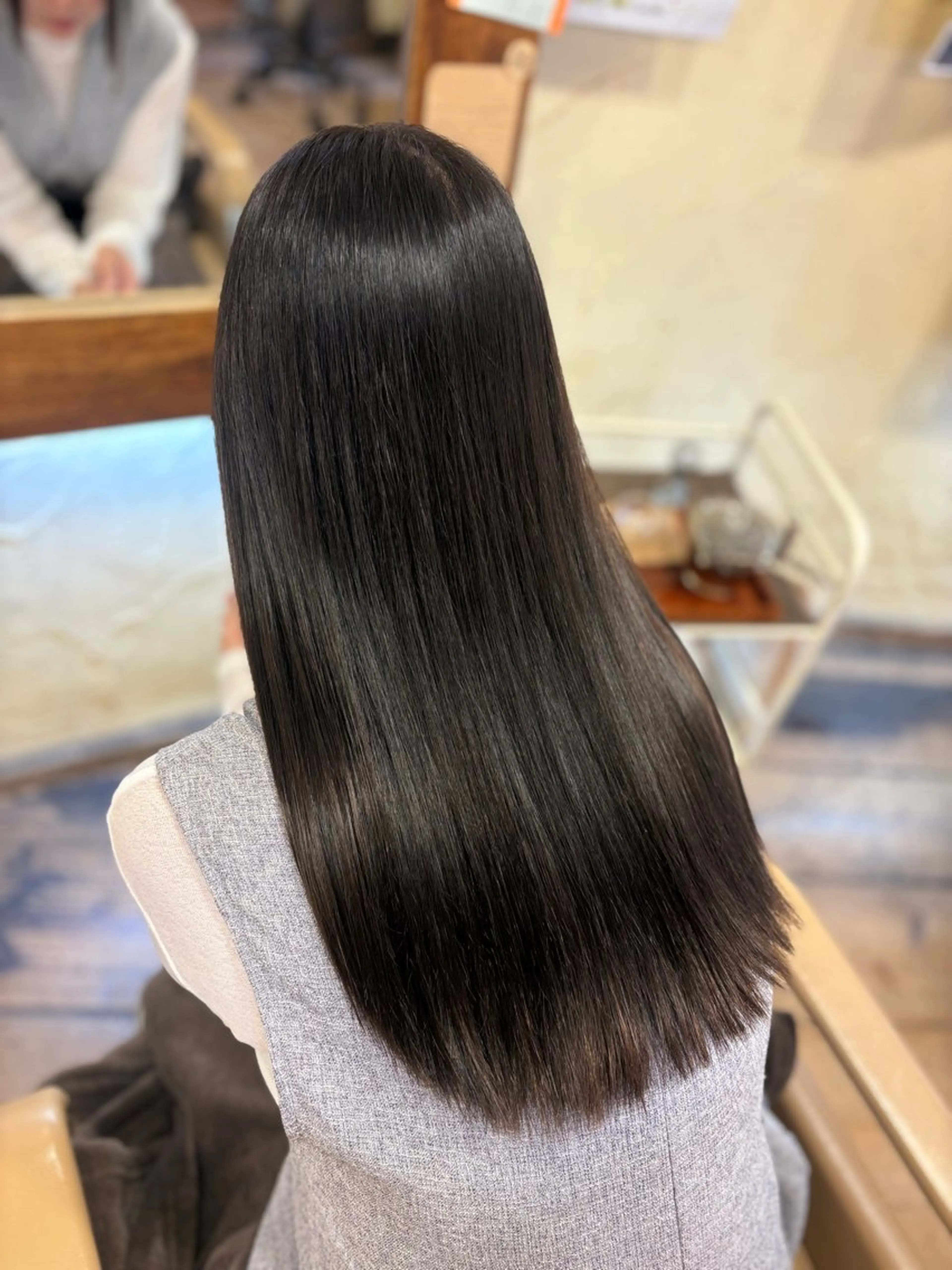 ロング カット トリートメント ヘアセット 柘植 雅大のヘアスタイル