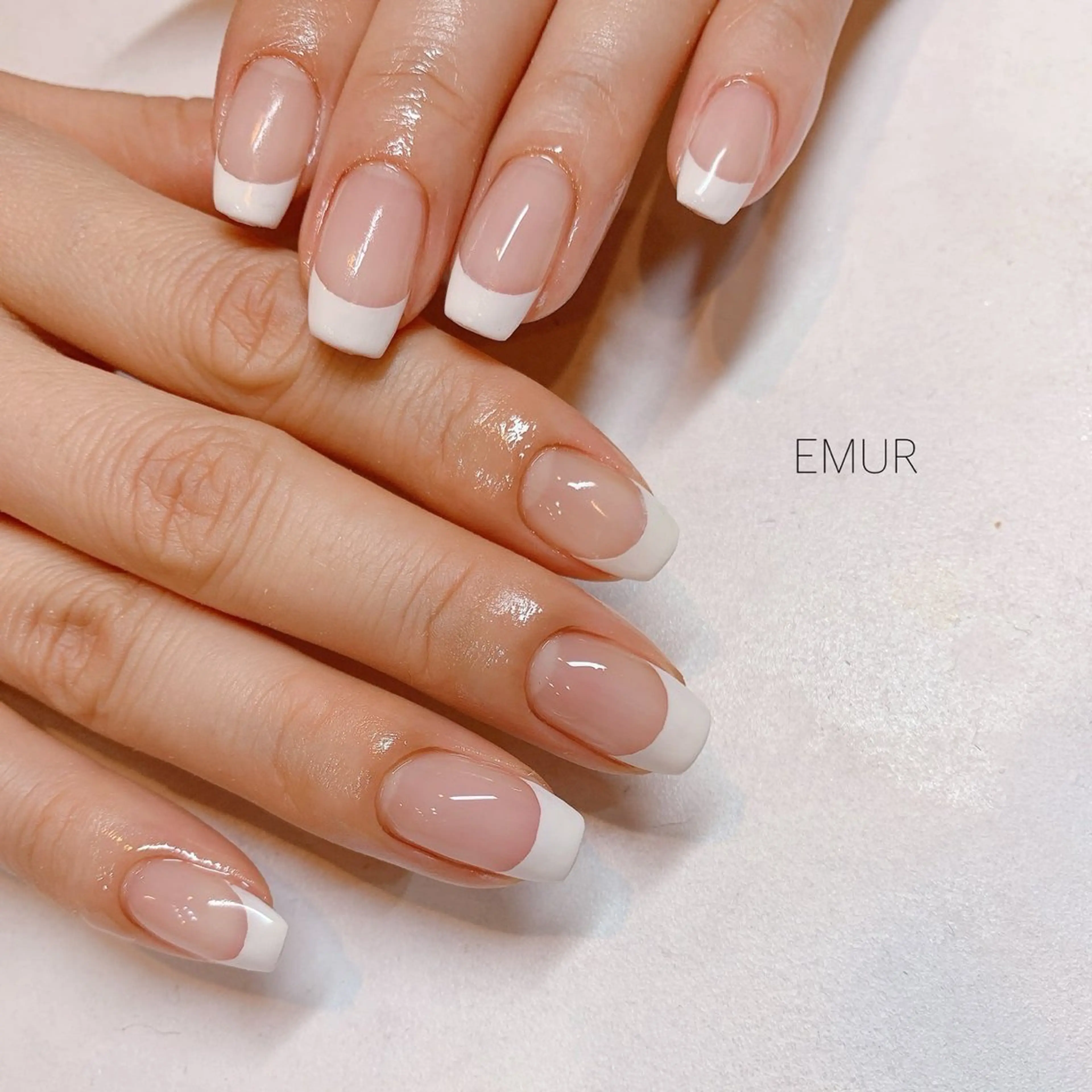 【オフ込み】Hand  フレンチネイルの写真