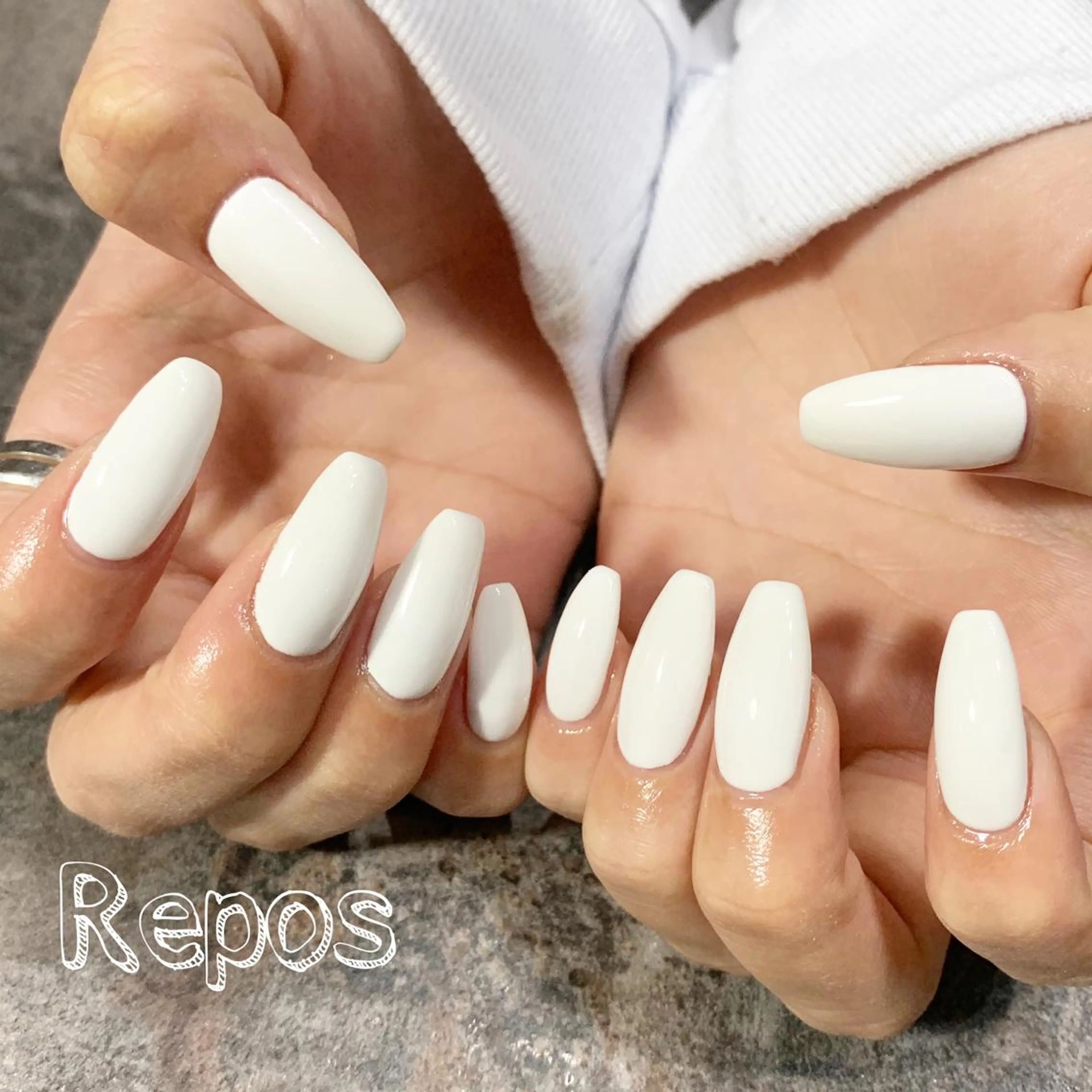 ネイル ワンカラーネイル nail salon reposのエステ・リラクイメージ