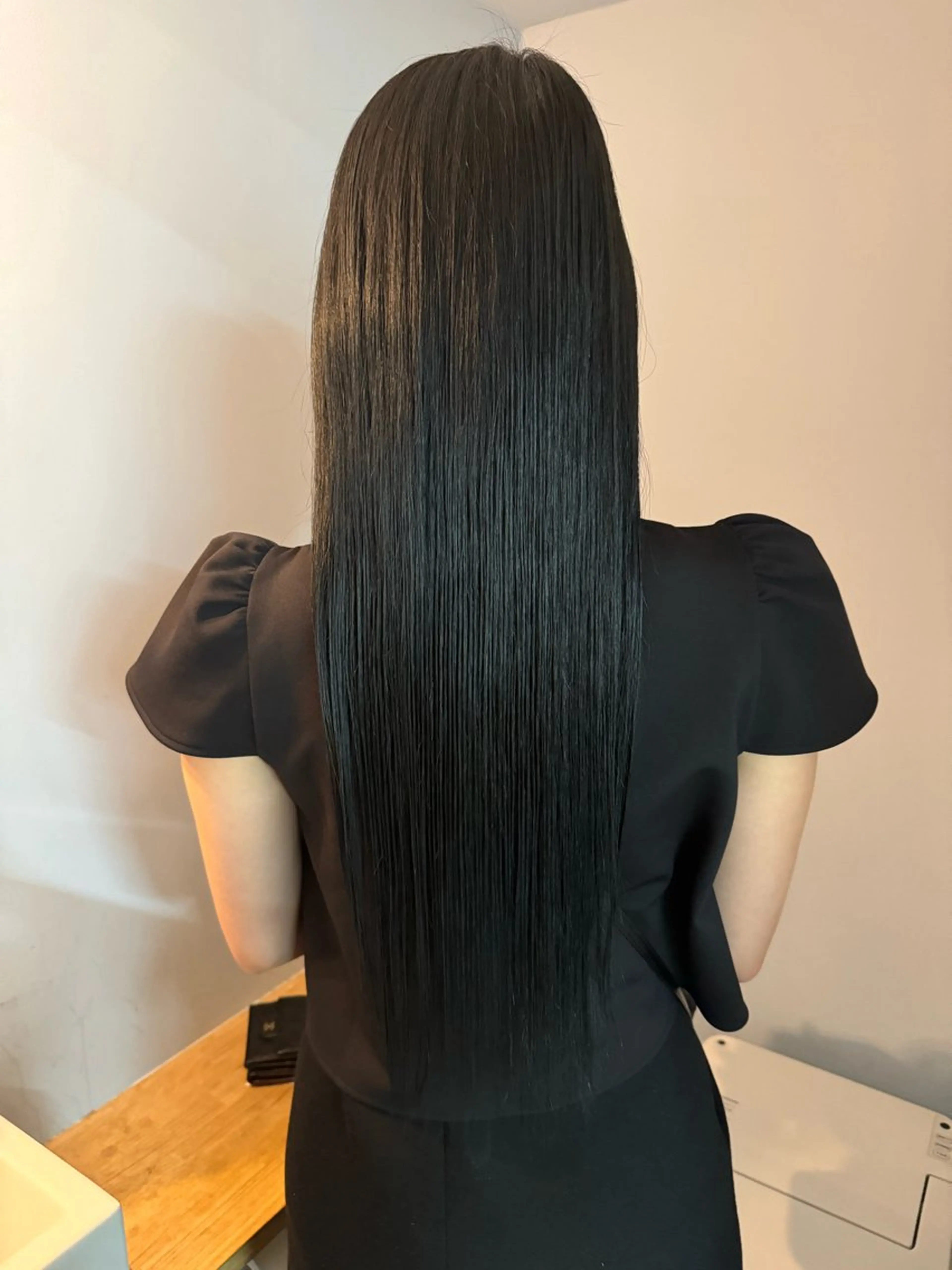 ロング パーマ 縮毛矯正 ゆうと/ブリーチモデ ル/ストレートモデルのヘアスタイル