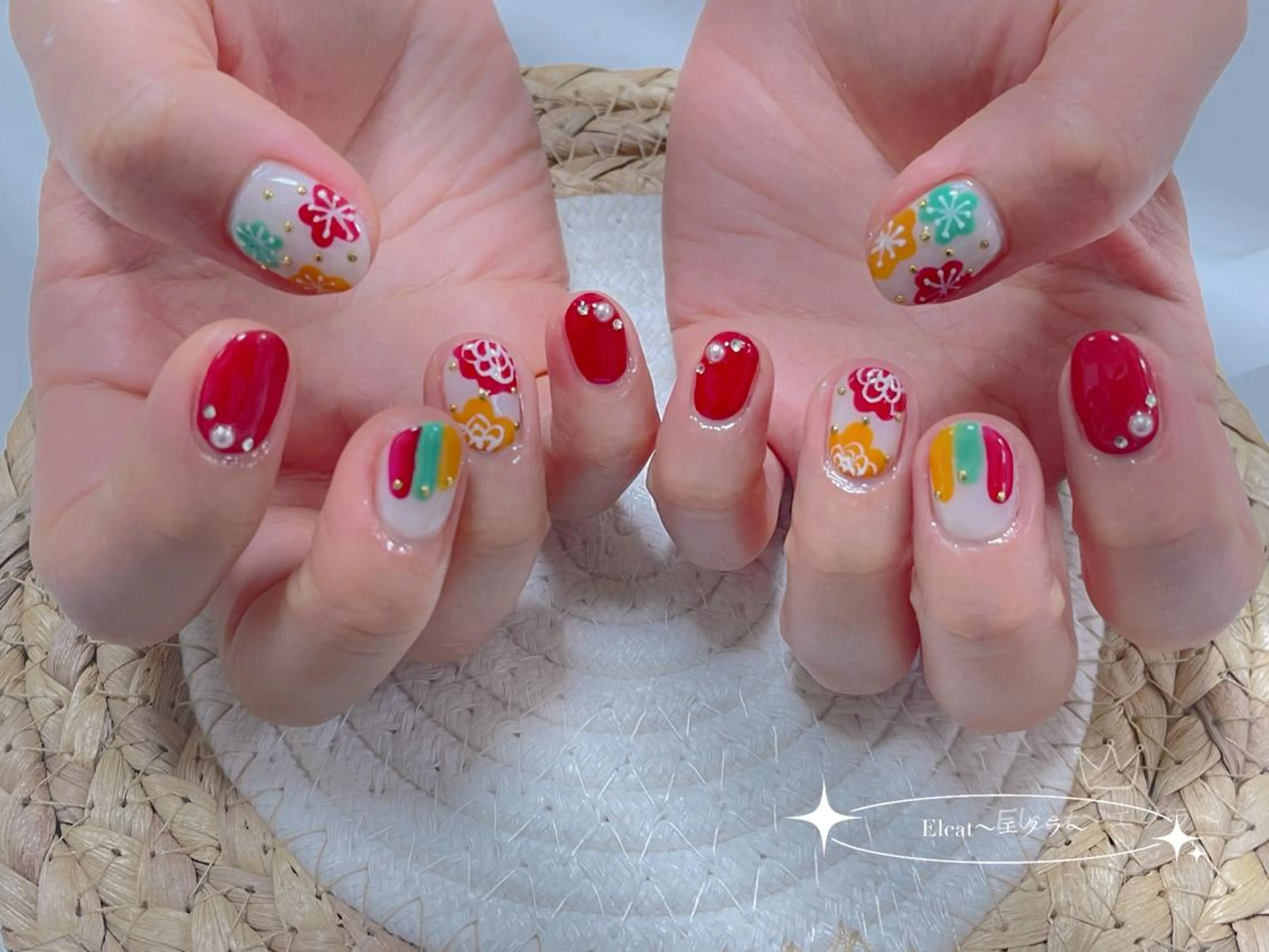 ネイル ハンドネイル ネイルサロン エクラ 🌹【スカルプ専門】のネイルデザイン