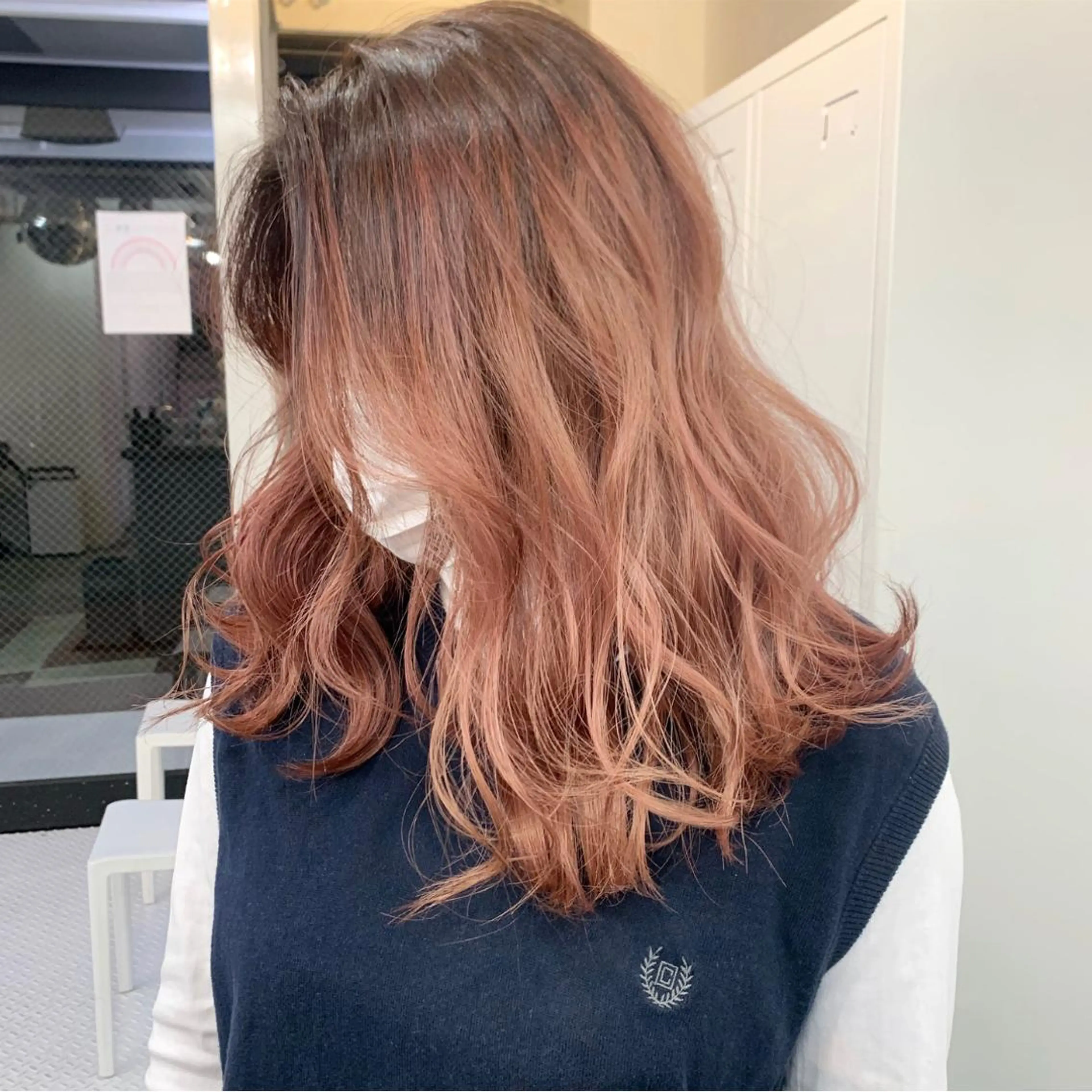 ロング カラー ヘアアレンジ ハイトーン/美髪矯正 🍃大江拓実のヘアスタイル