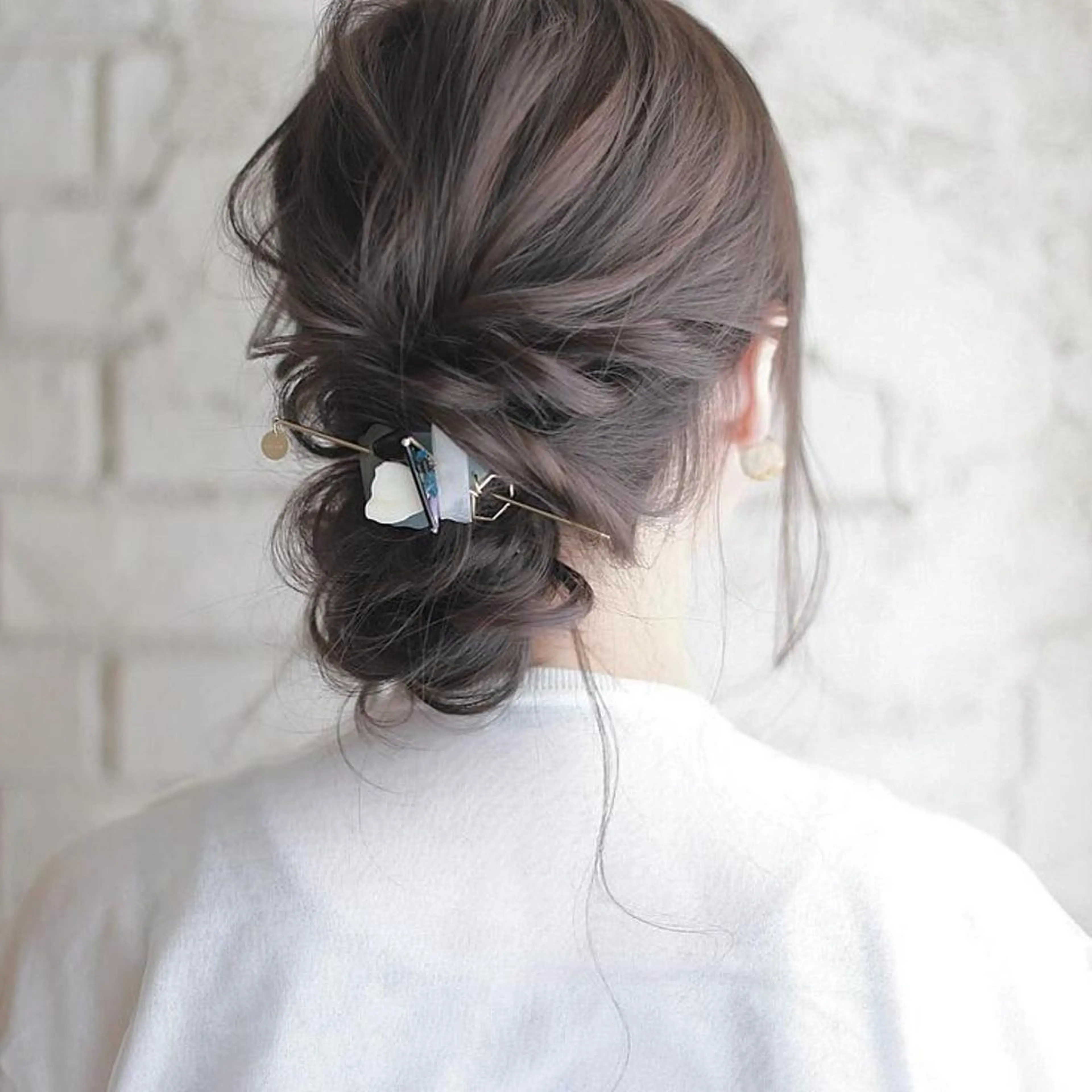 セミロング カラー ヘアアレンジ 【公式】amble luxe池袋東口🩷のヘアスタイル