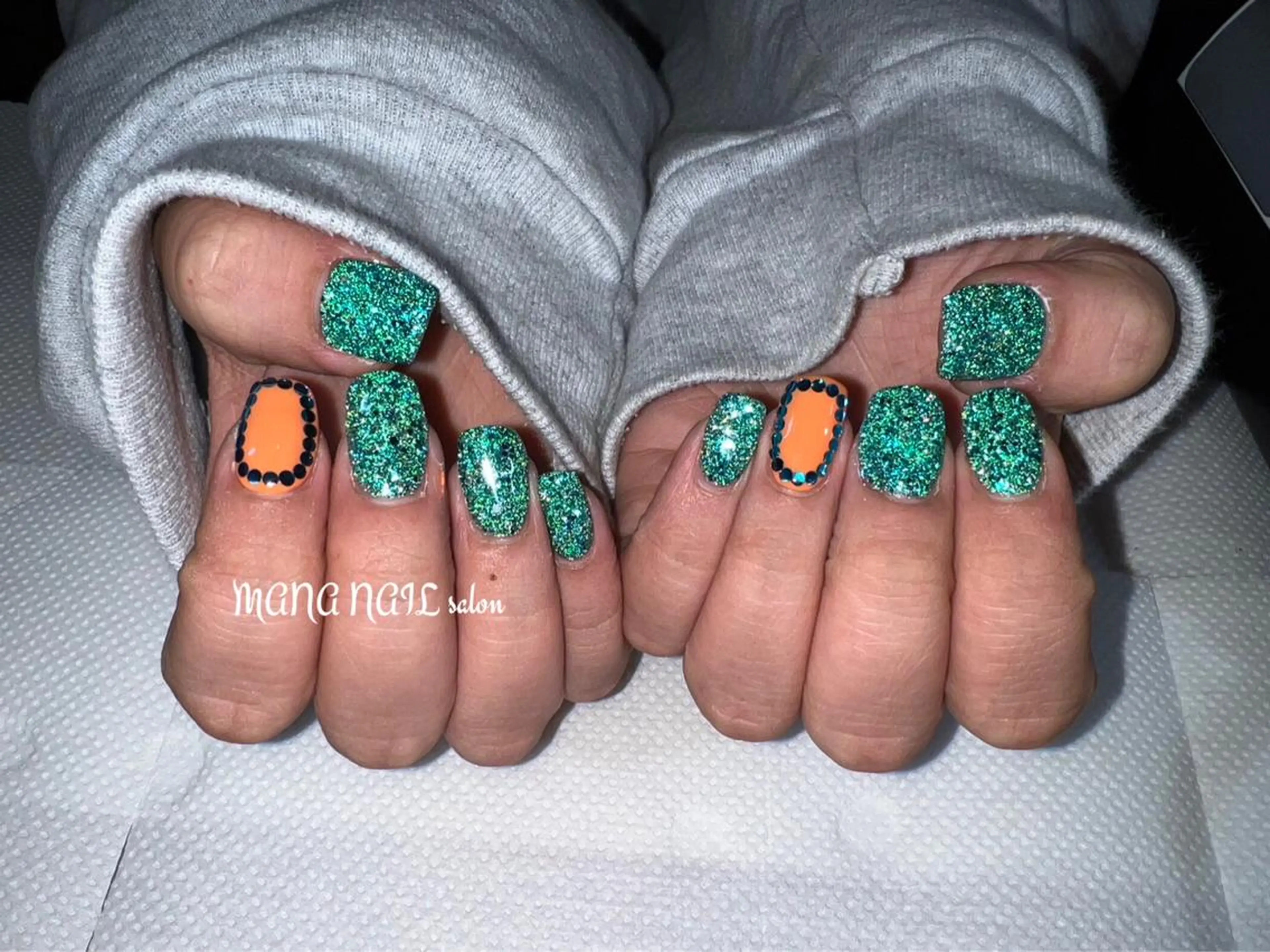 ネイル フラッシュネイル ハンドネイル ハンドケア 廣瀬 真奈美のネイルデザイン