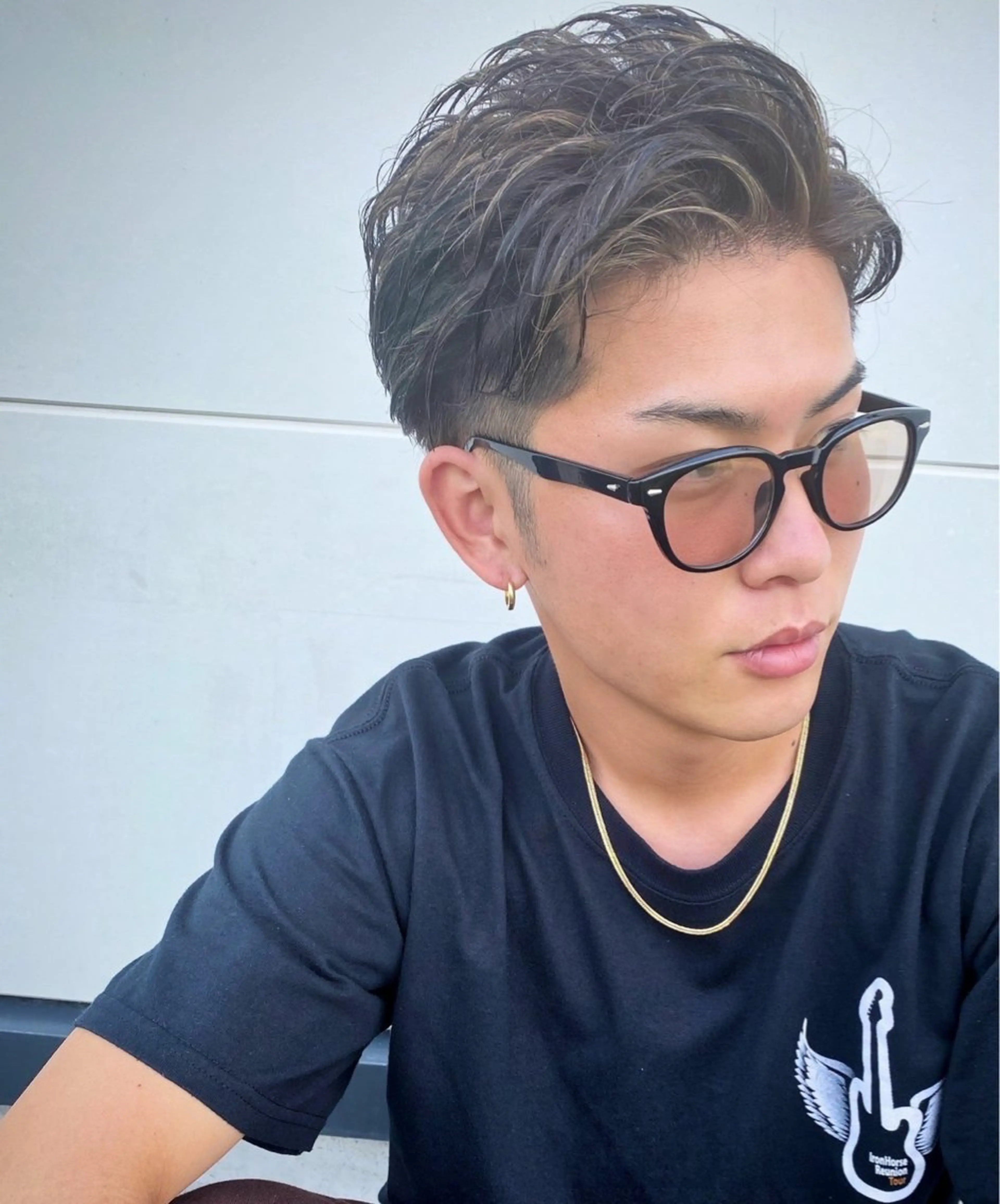 ショート 赤嶺/メンズカット メンズパーマのヘアスタイル