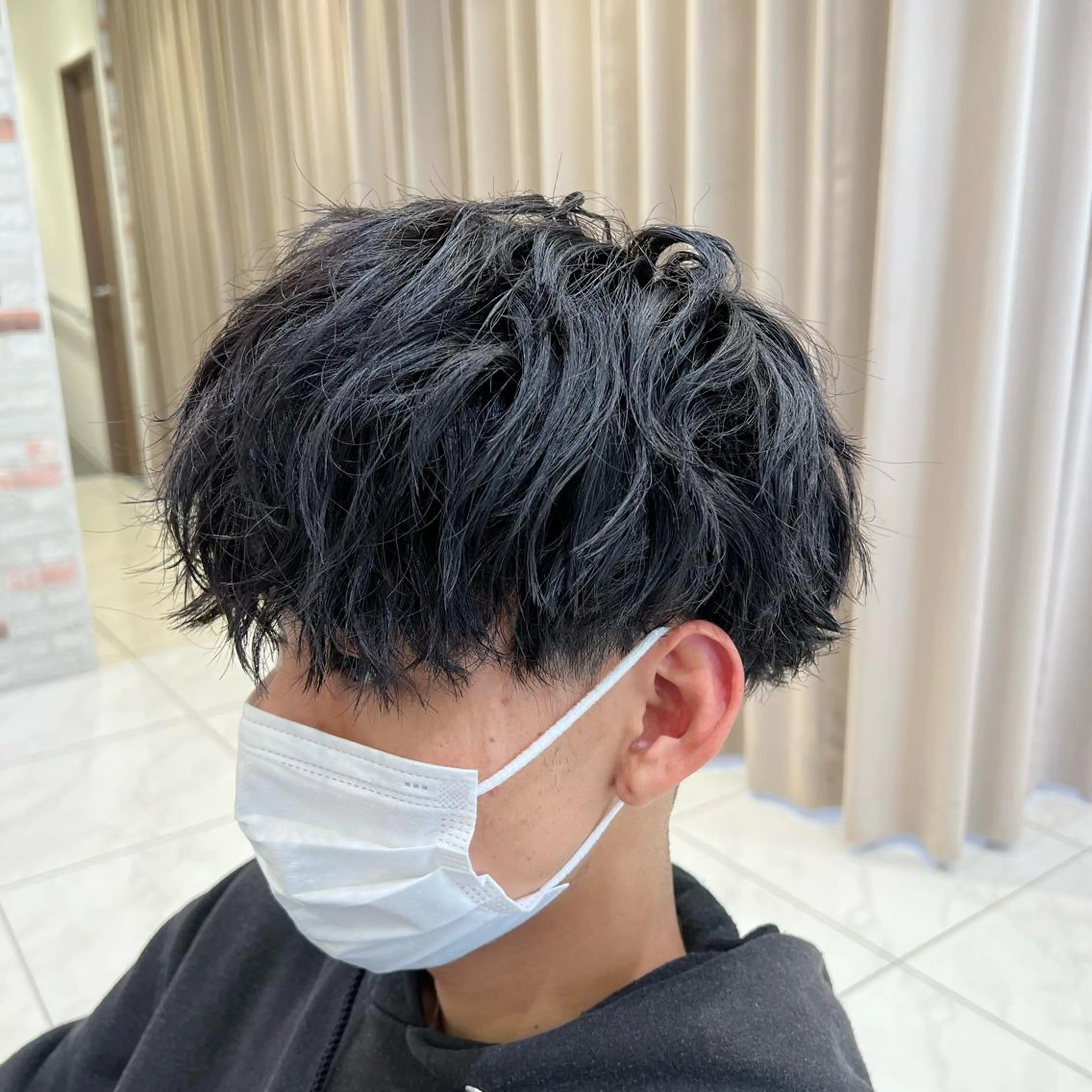 パーマ メンズ カット パーマ メンズ似合わせ特化/ 縮毛矯正/佐野友尉のヘアスタイル