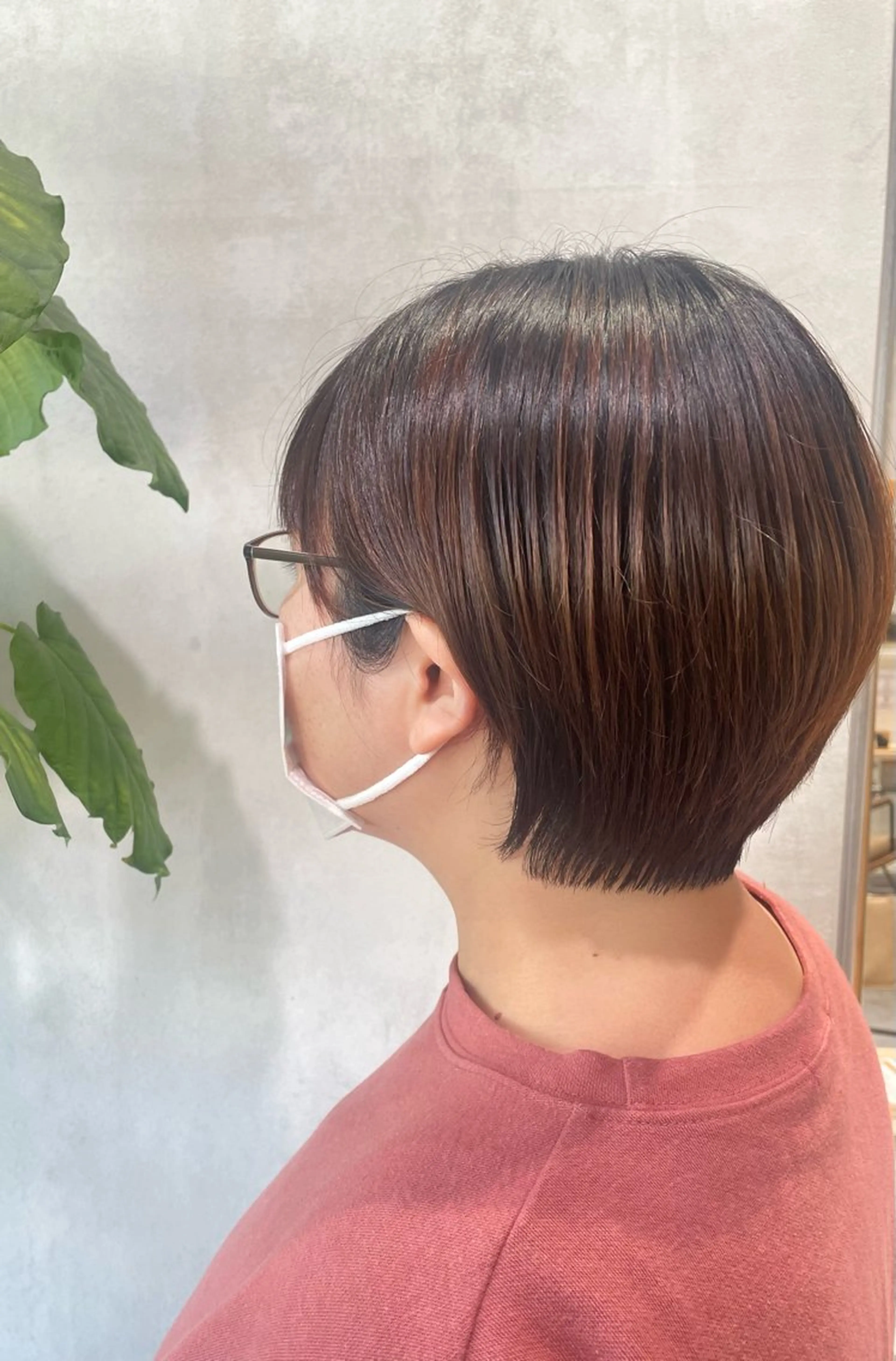 ショート くびれヘア 似合わせカット ショートヘア レイヤーカット 🌿 濱野玲奈のヘアスタイル