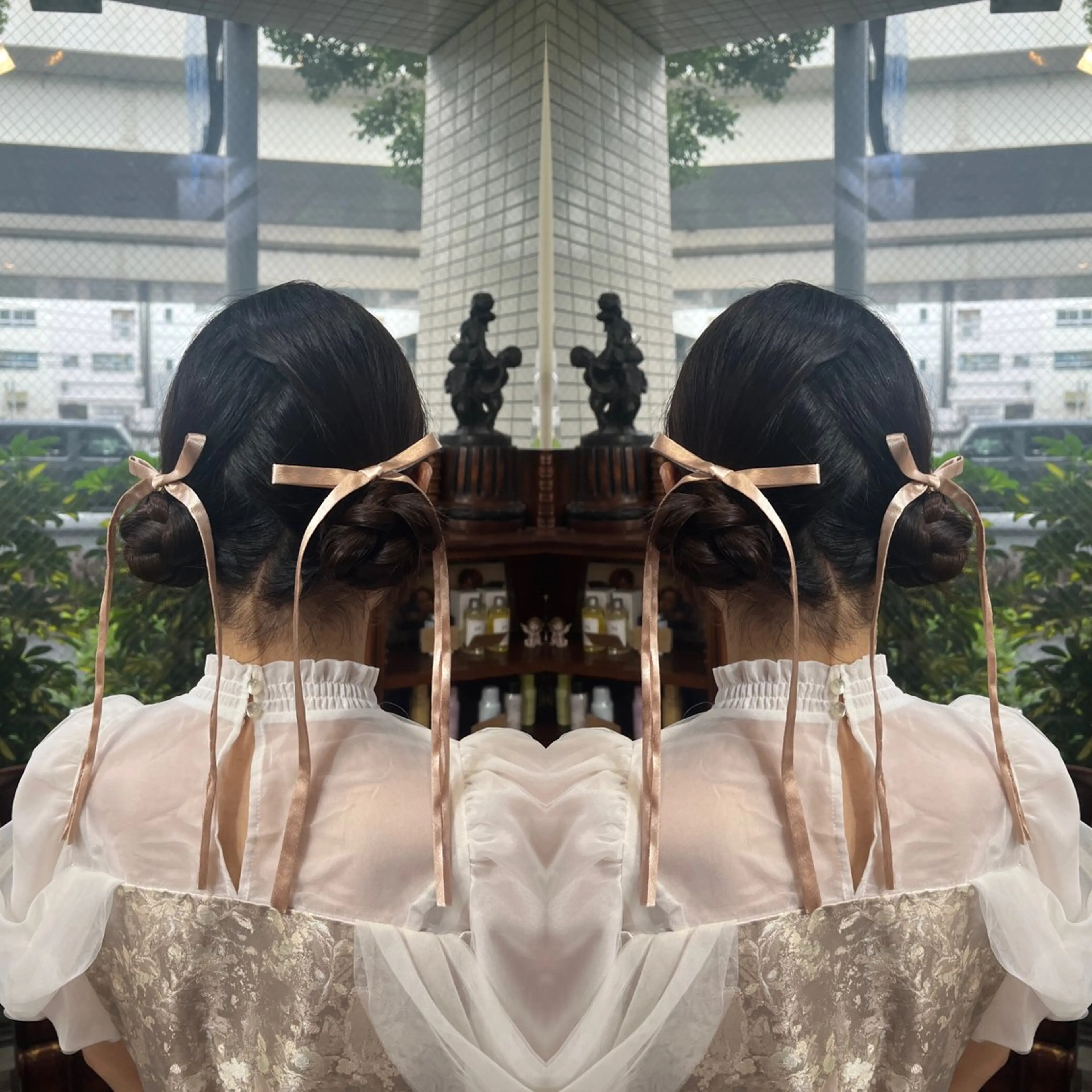 ヘアアレンジ ハイライト/レイヤー /ハイトーン/AOIのヘアスタイル