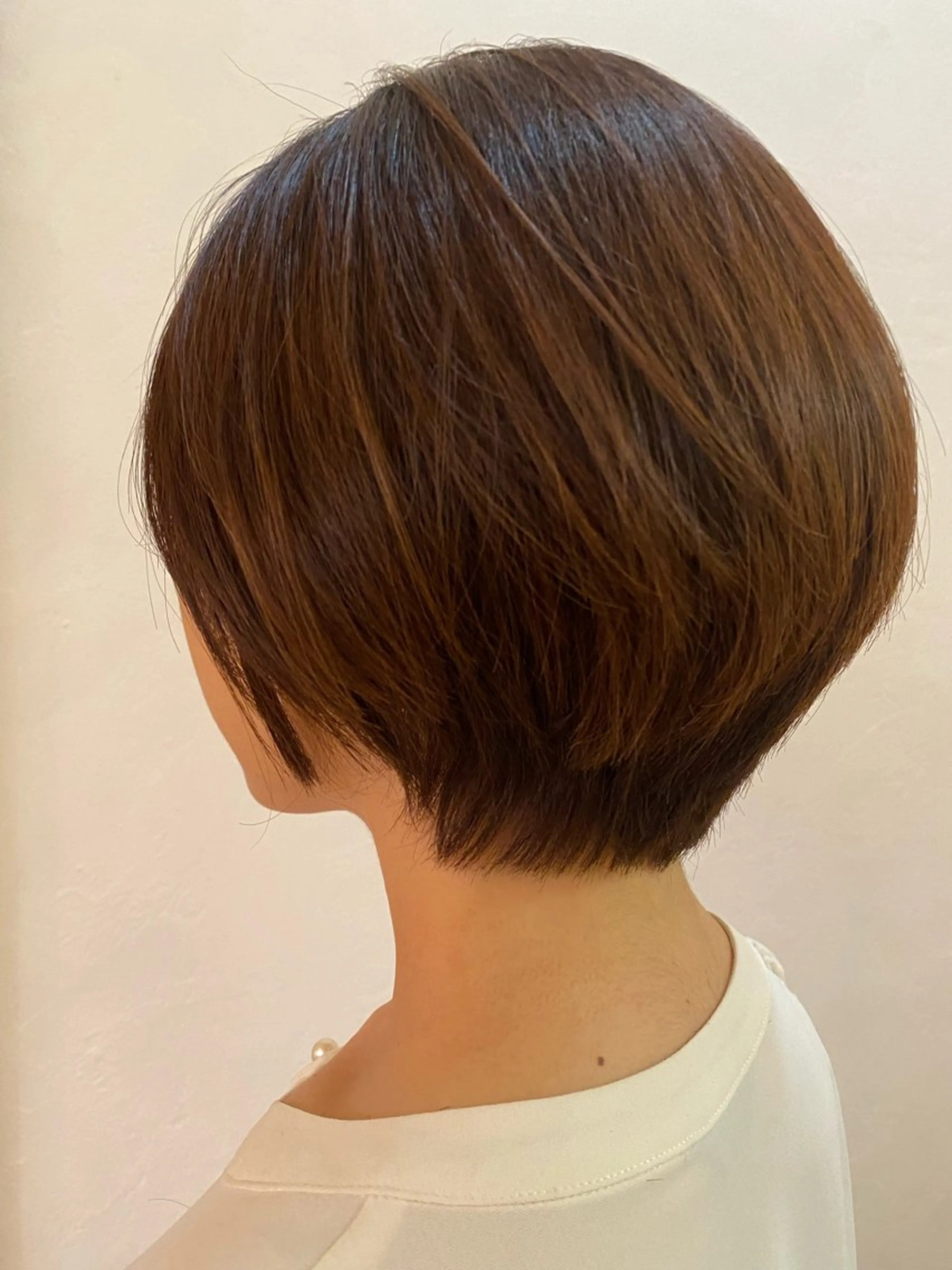 ショート カラー パーマ 🌼大人美人ショート 佐藤慎哉🌼のヘアスタイル