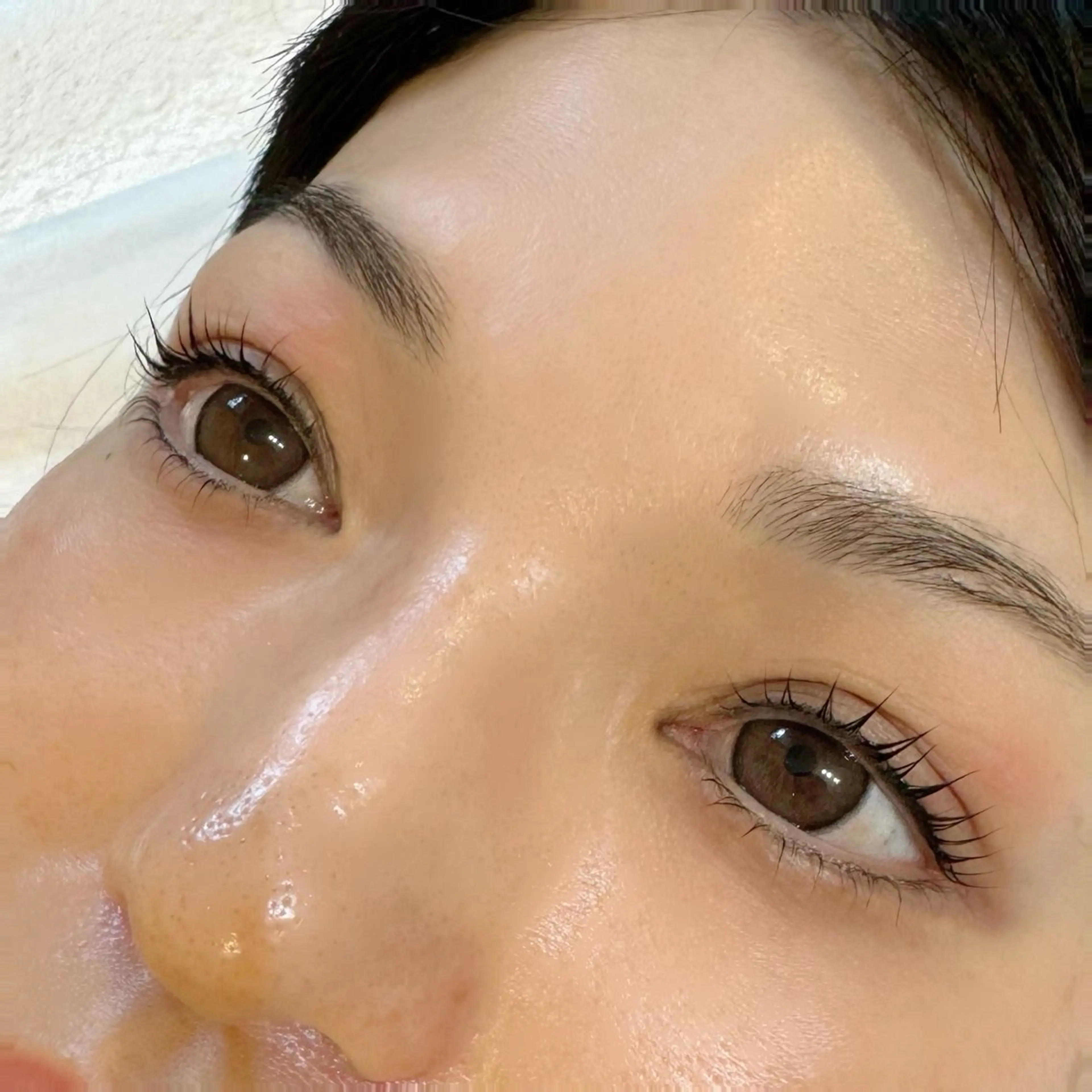 マスカラパーマの写真