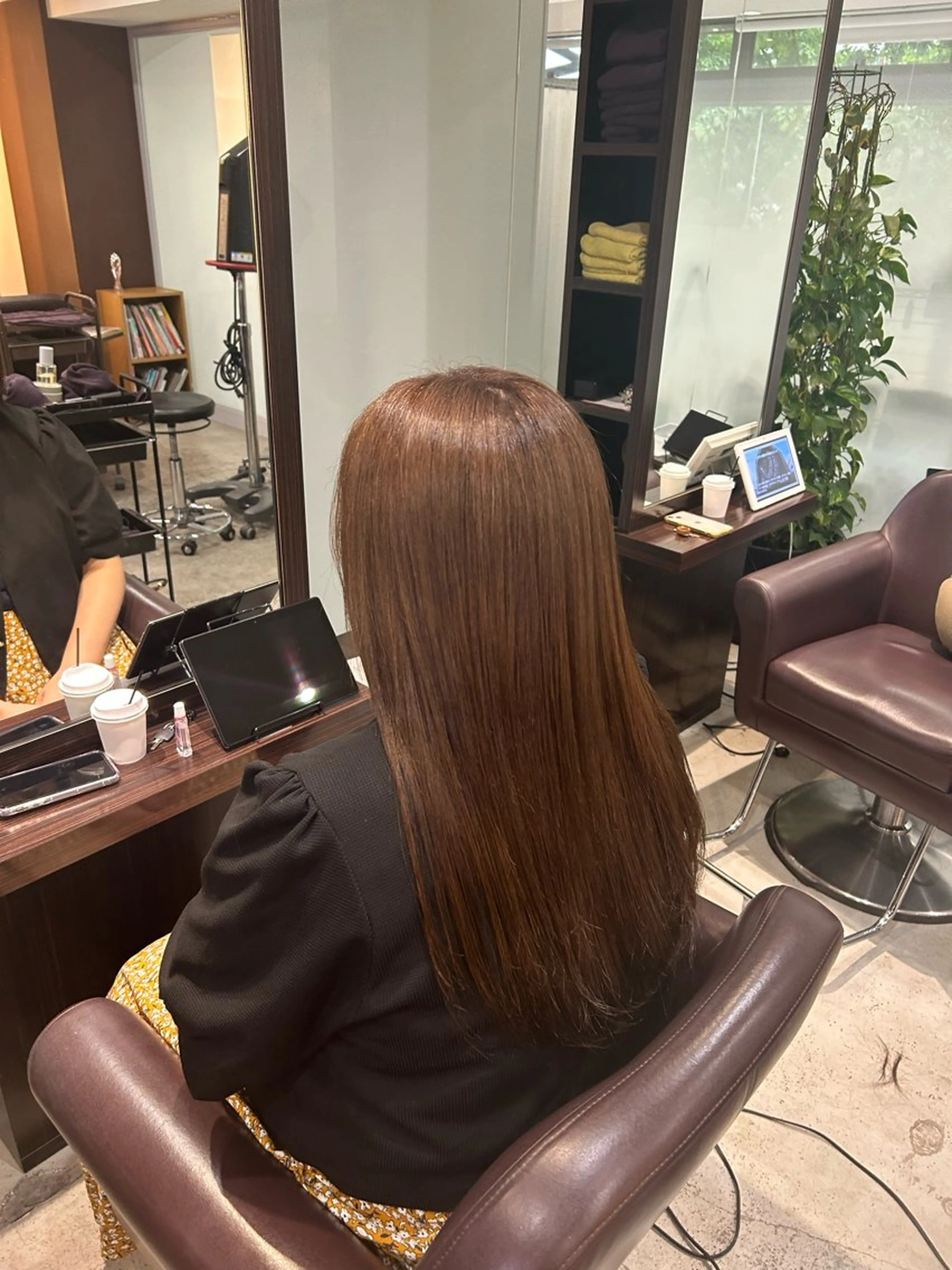 ロング カラー 坂本奈都美 🎀のヘアスタイル