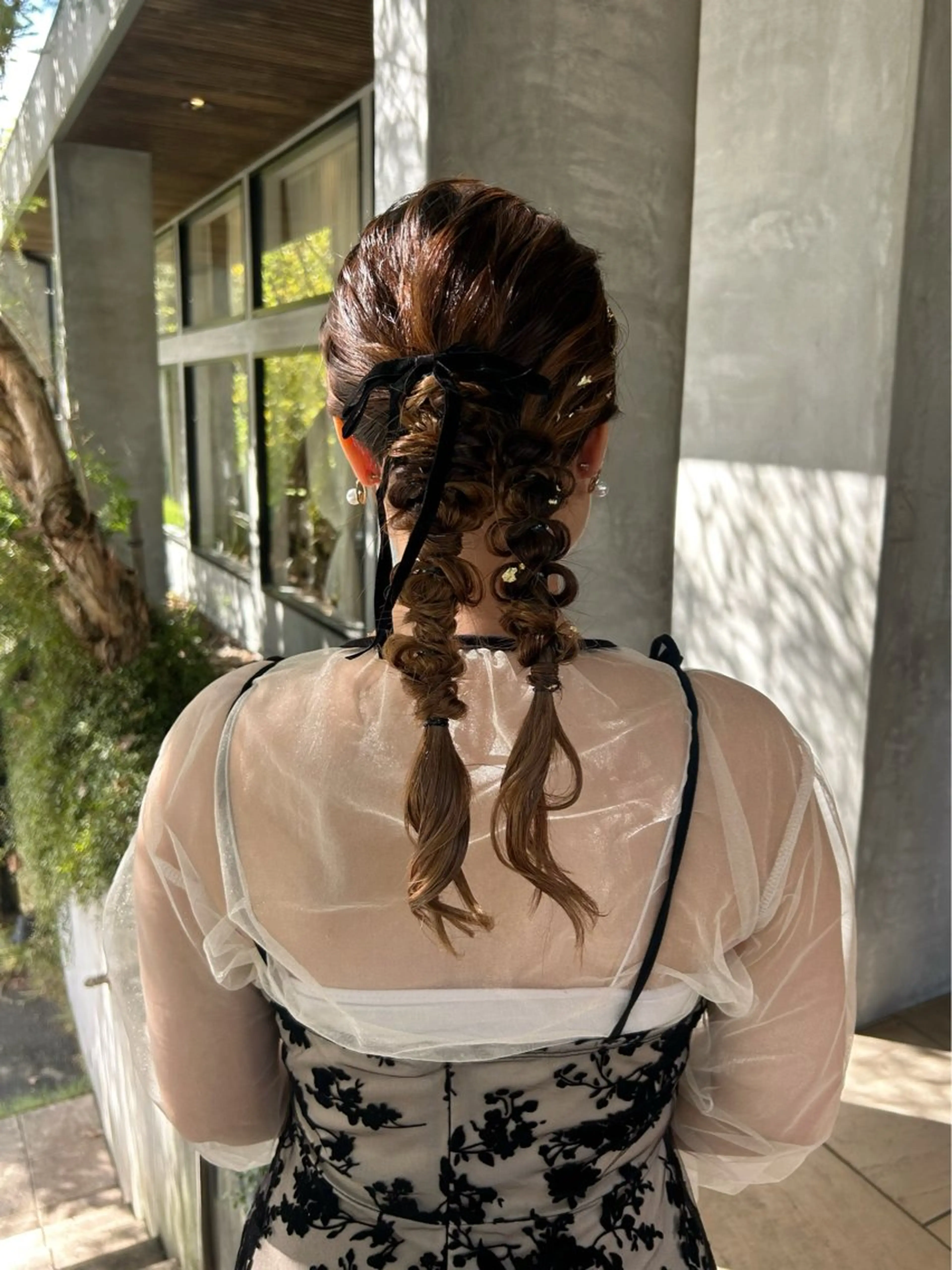 ロング ヘアアレンジ ヘアセット lapis / soraのヘアスタイル