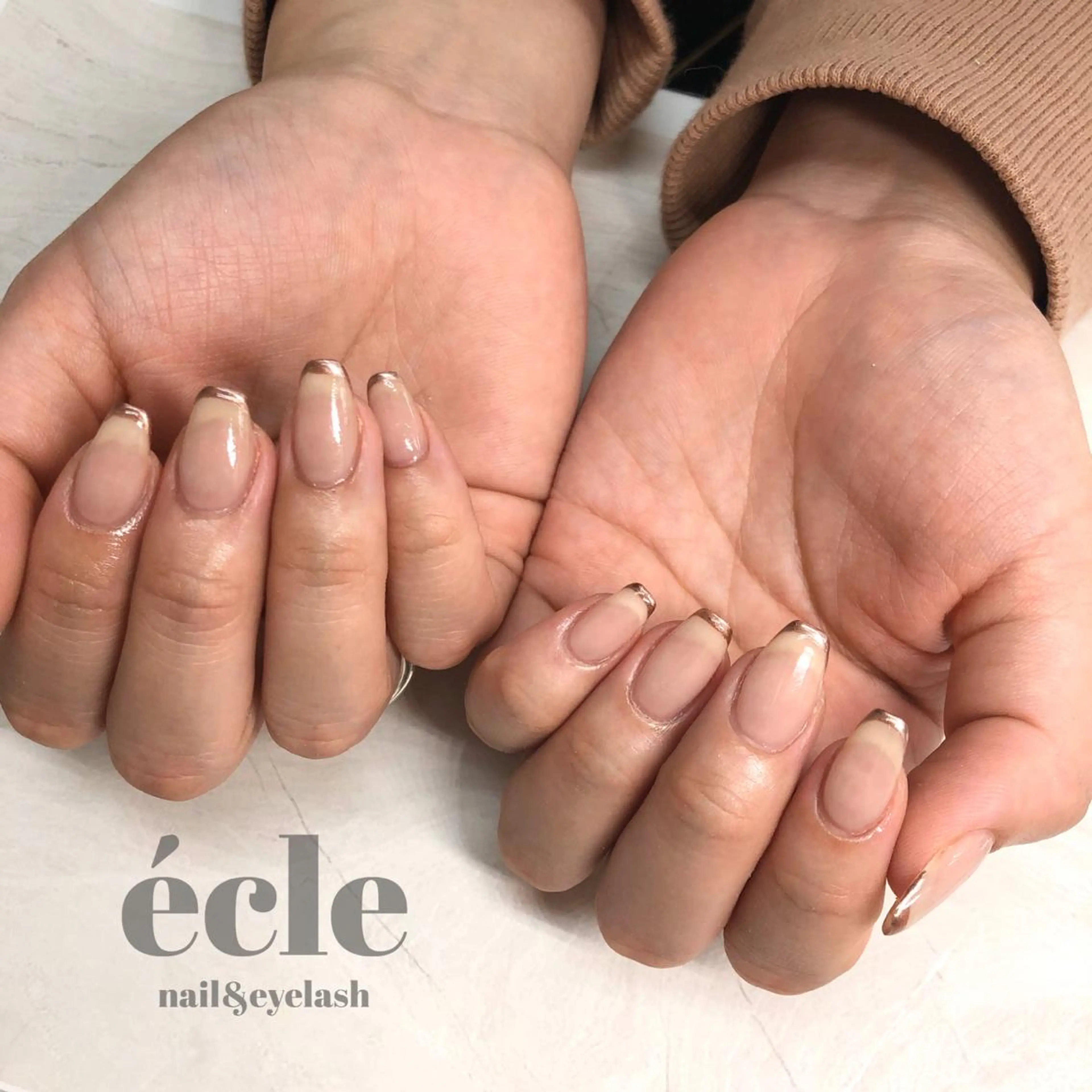 ネイル ハンドネイル écle nail&eyeのネイルデザイン