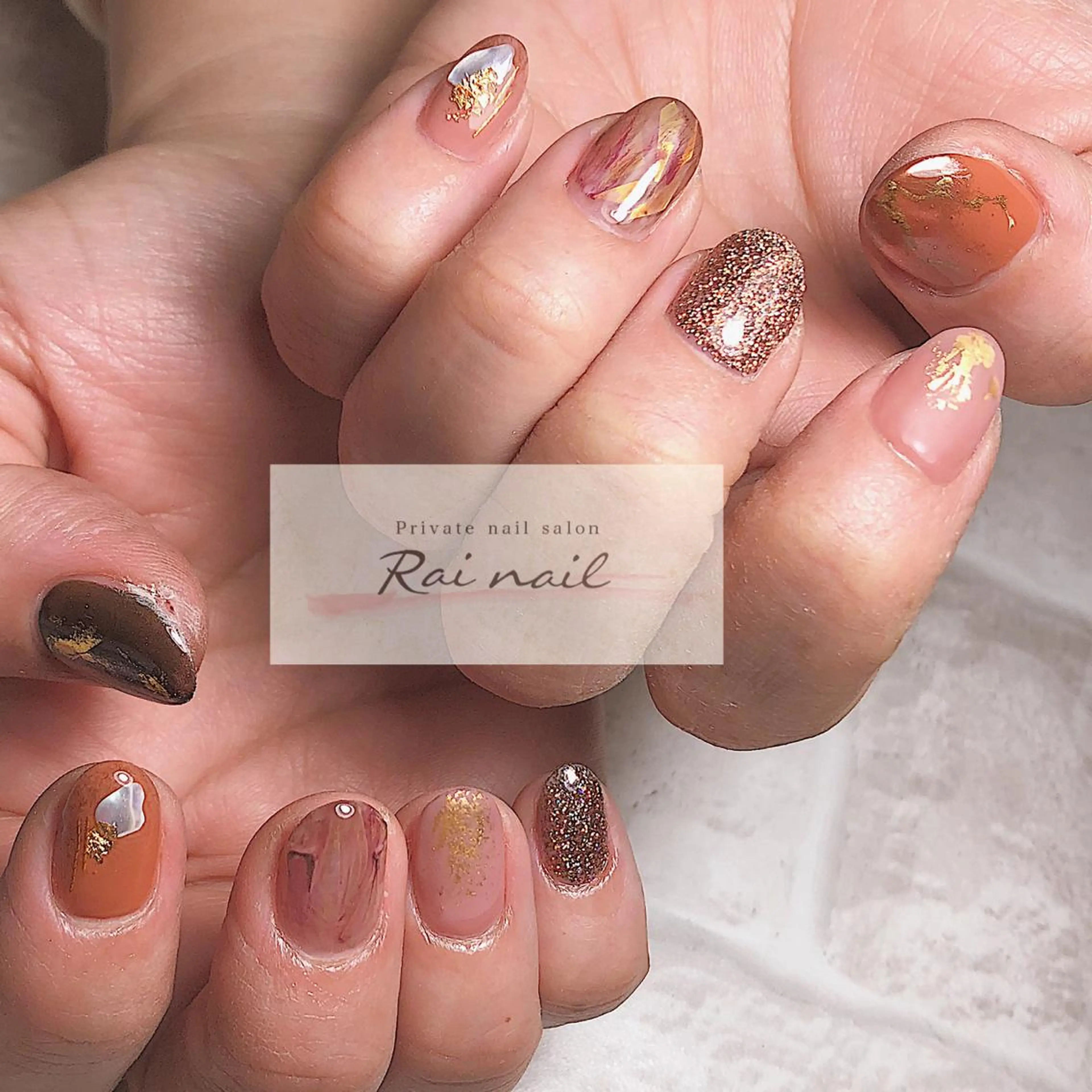 ネイル ハンドネイル Rai nail_ Risaのネイルデザイン