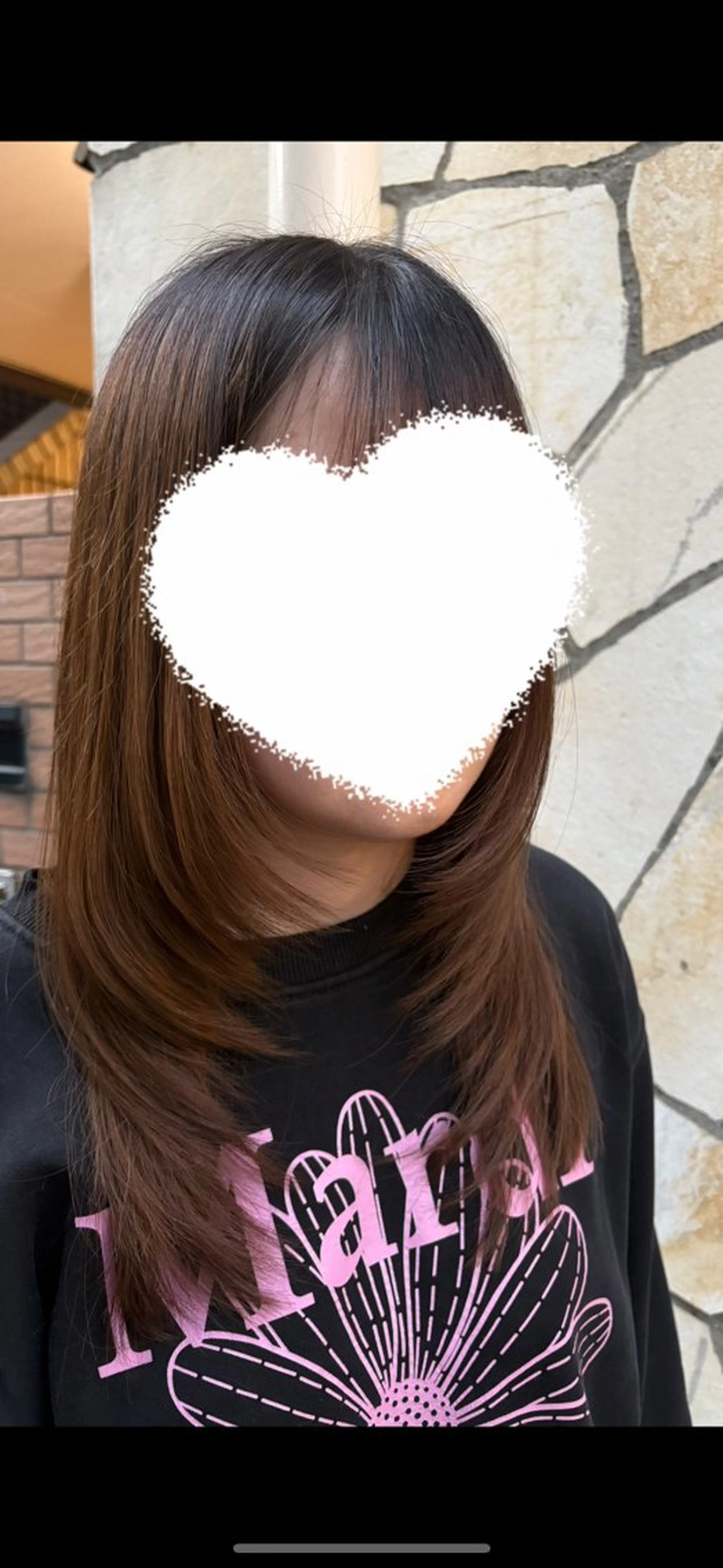 ロング レイヤーカット 水村 菜々美のヘアスタイル