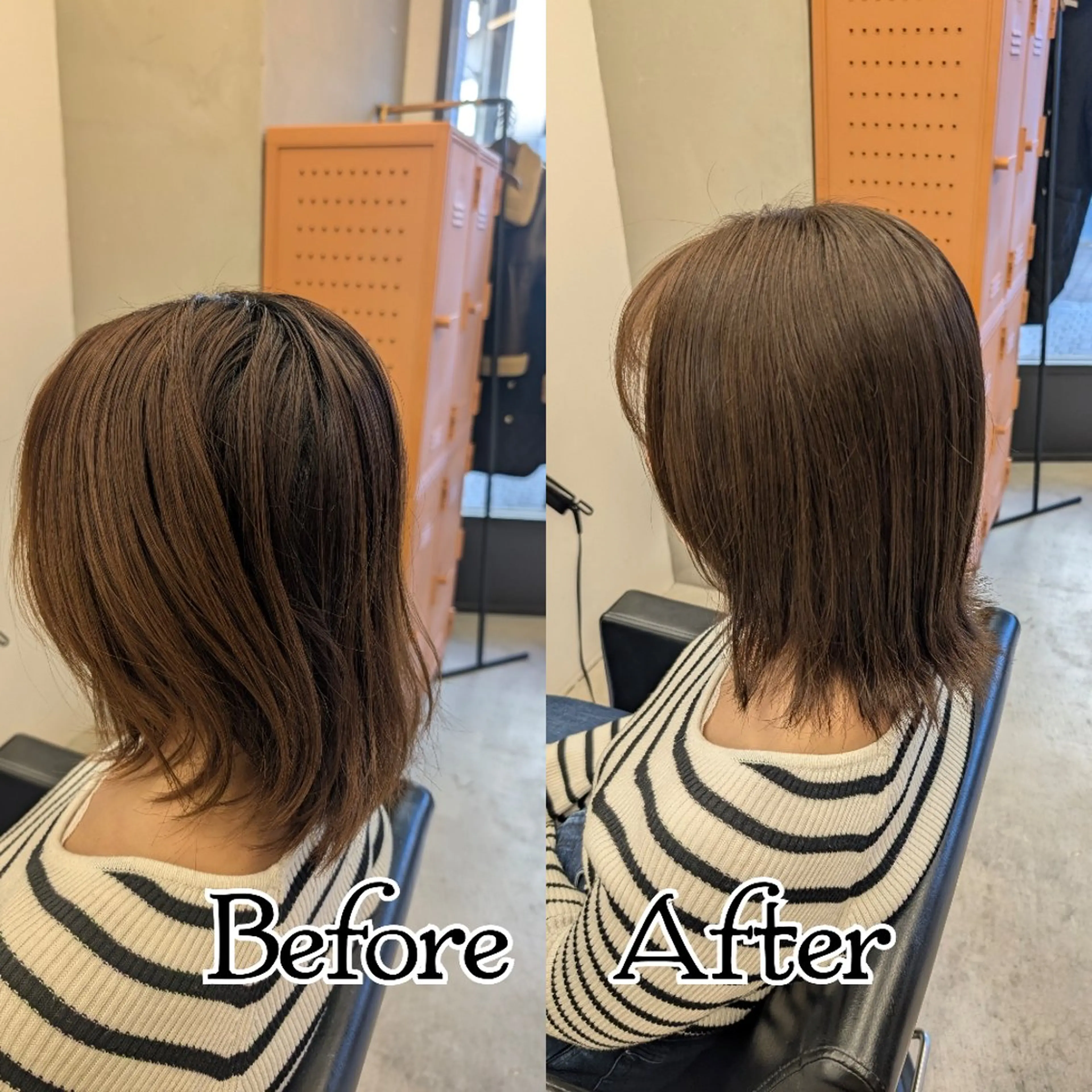 カラー アッシュ ベージュカラー 透明感カラー ヘアカラー トリートメント R hair🧡 伊藤美和🤎のヘアスタイル