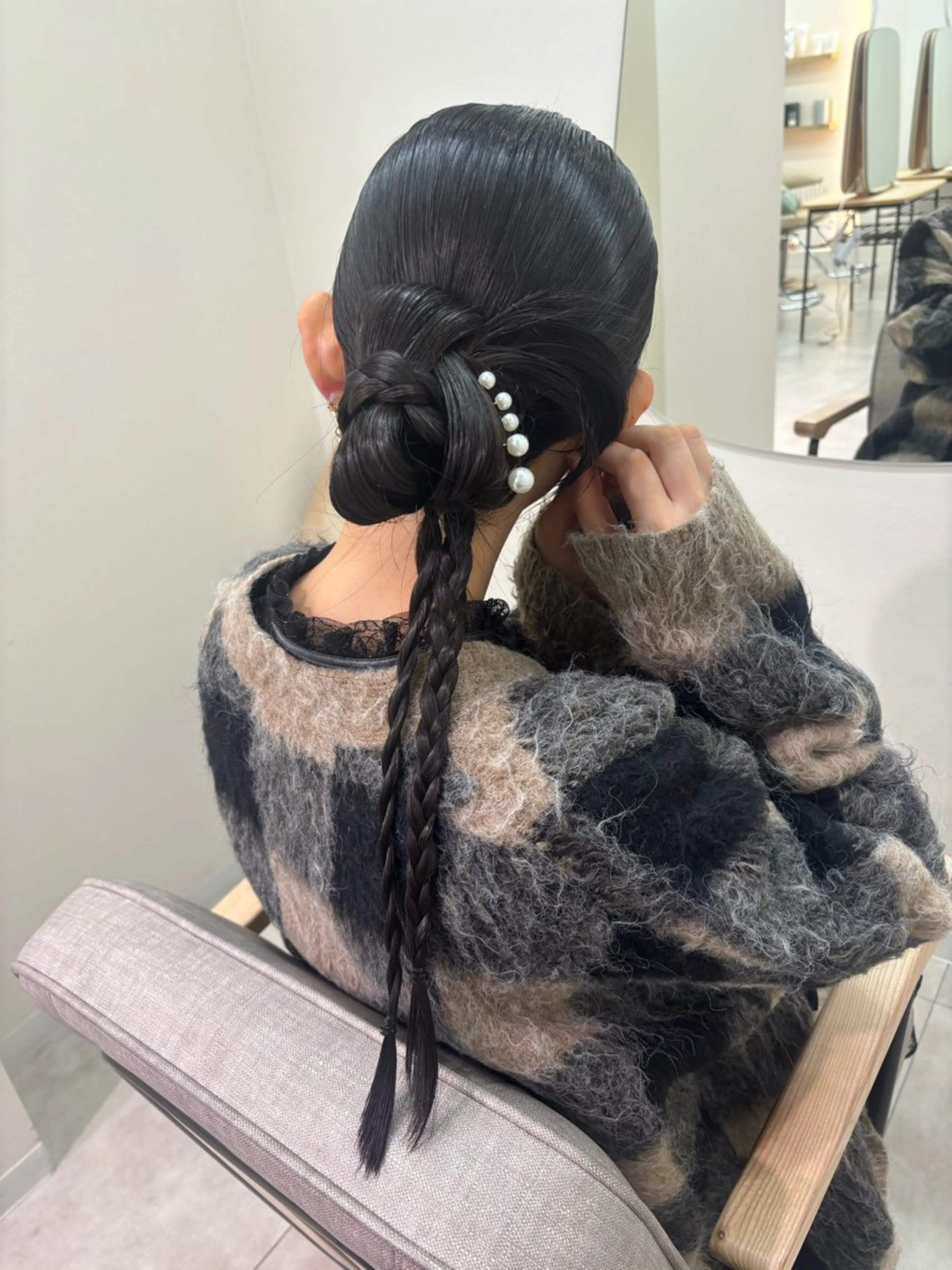 ヘアアレンジ ヘアセット 広島/ヘアセット /ベージュ/わかなのヘアスタイル