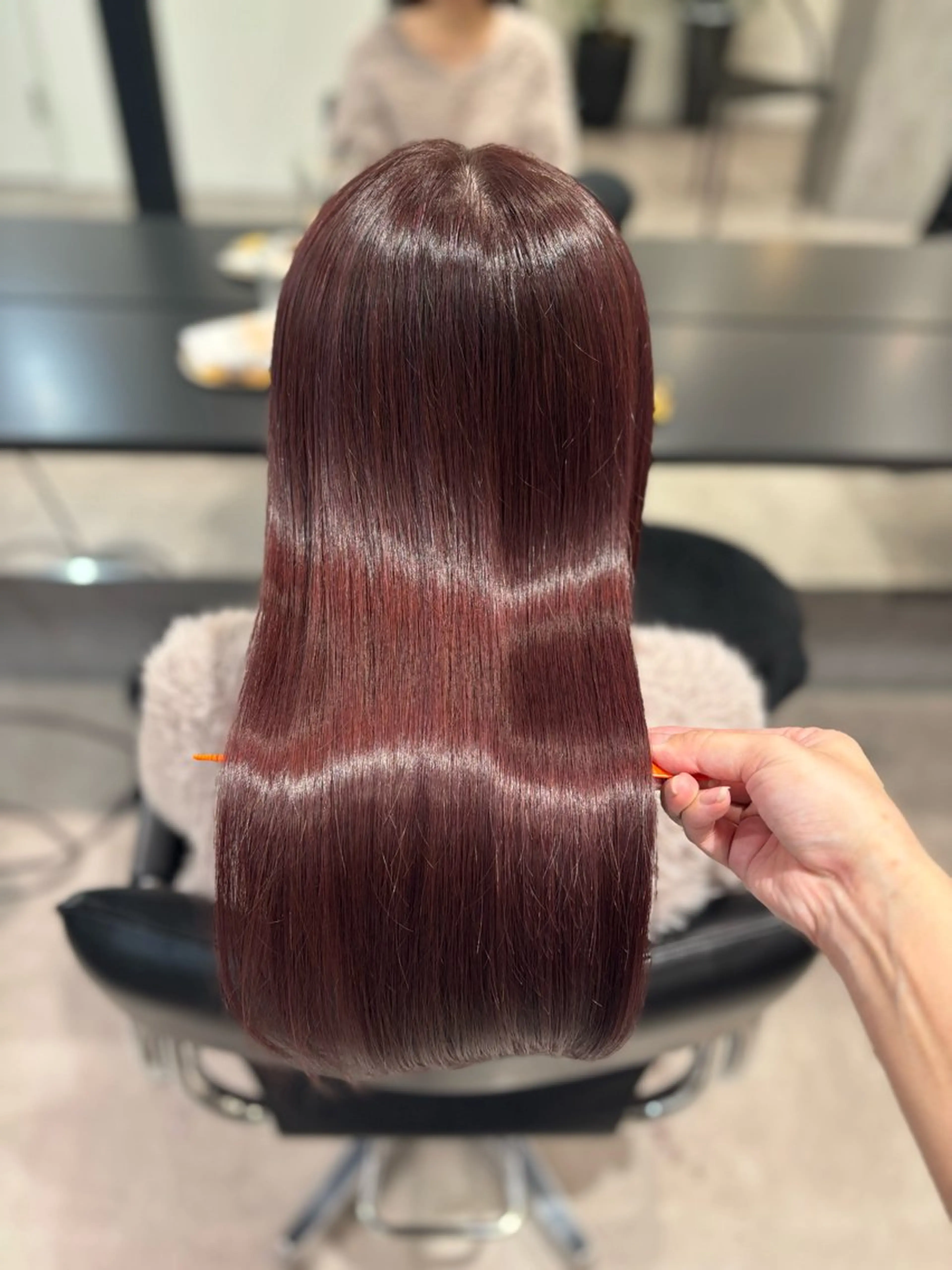 セミロング NorthLyrae /たなかゆかのヘアスタイル