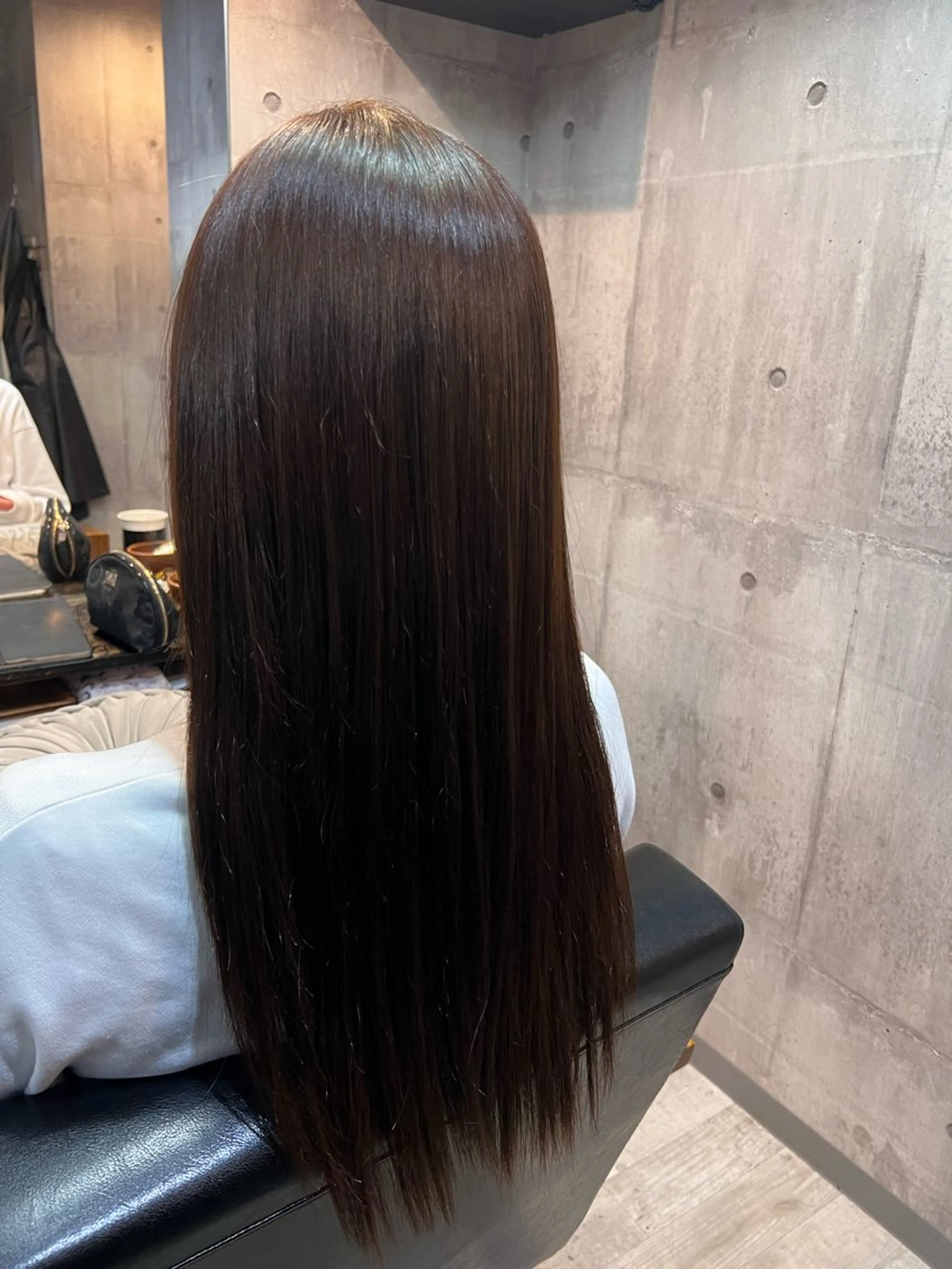 ロング カラー 髪質改善🫧‪ りこのヘアスタイル