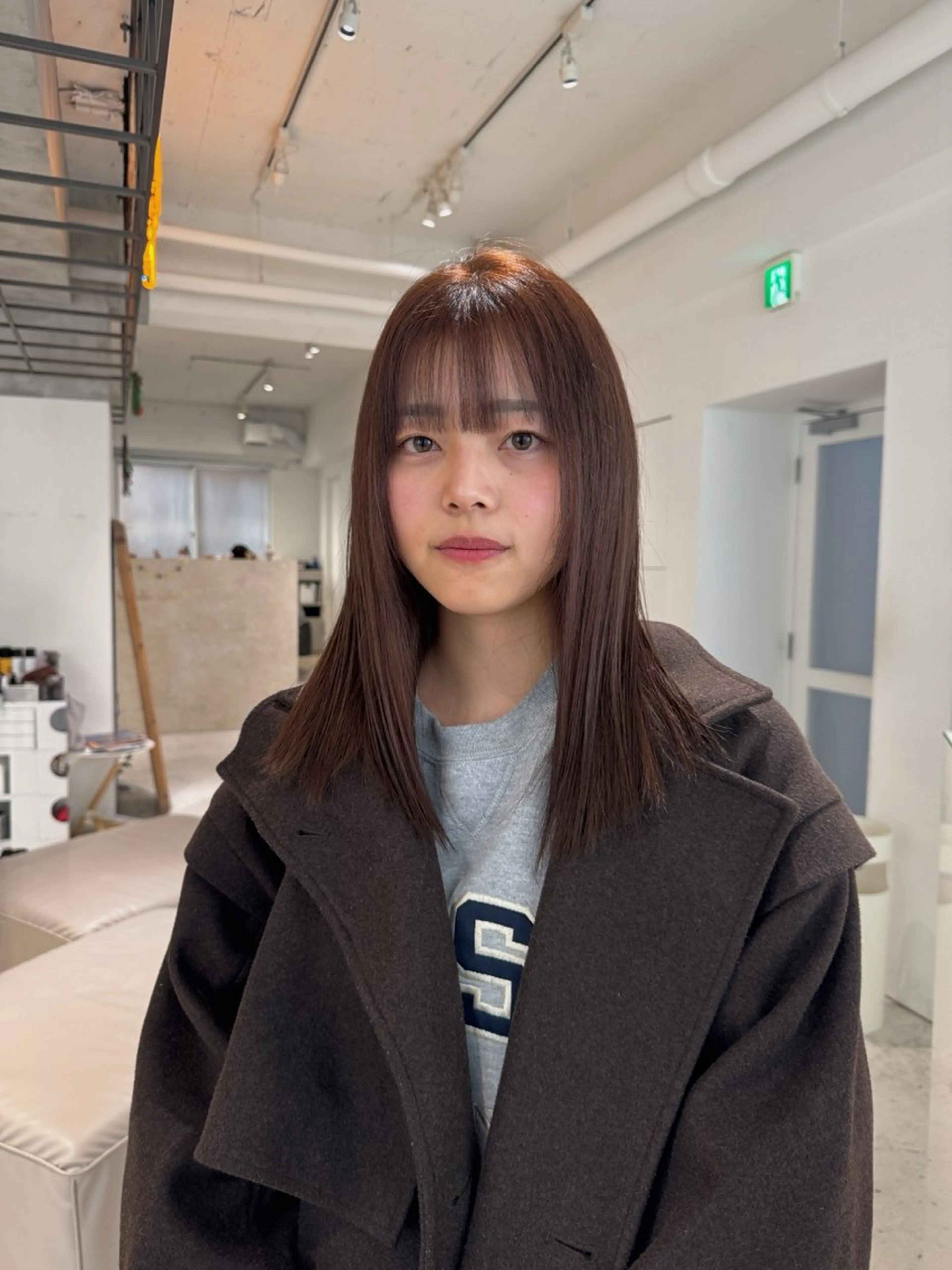 ミディアム カラー カット ヘアカラー トリートメント ralme/sol 髙橋一哉のヘアスタイル