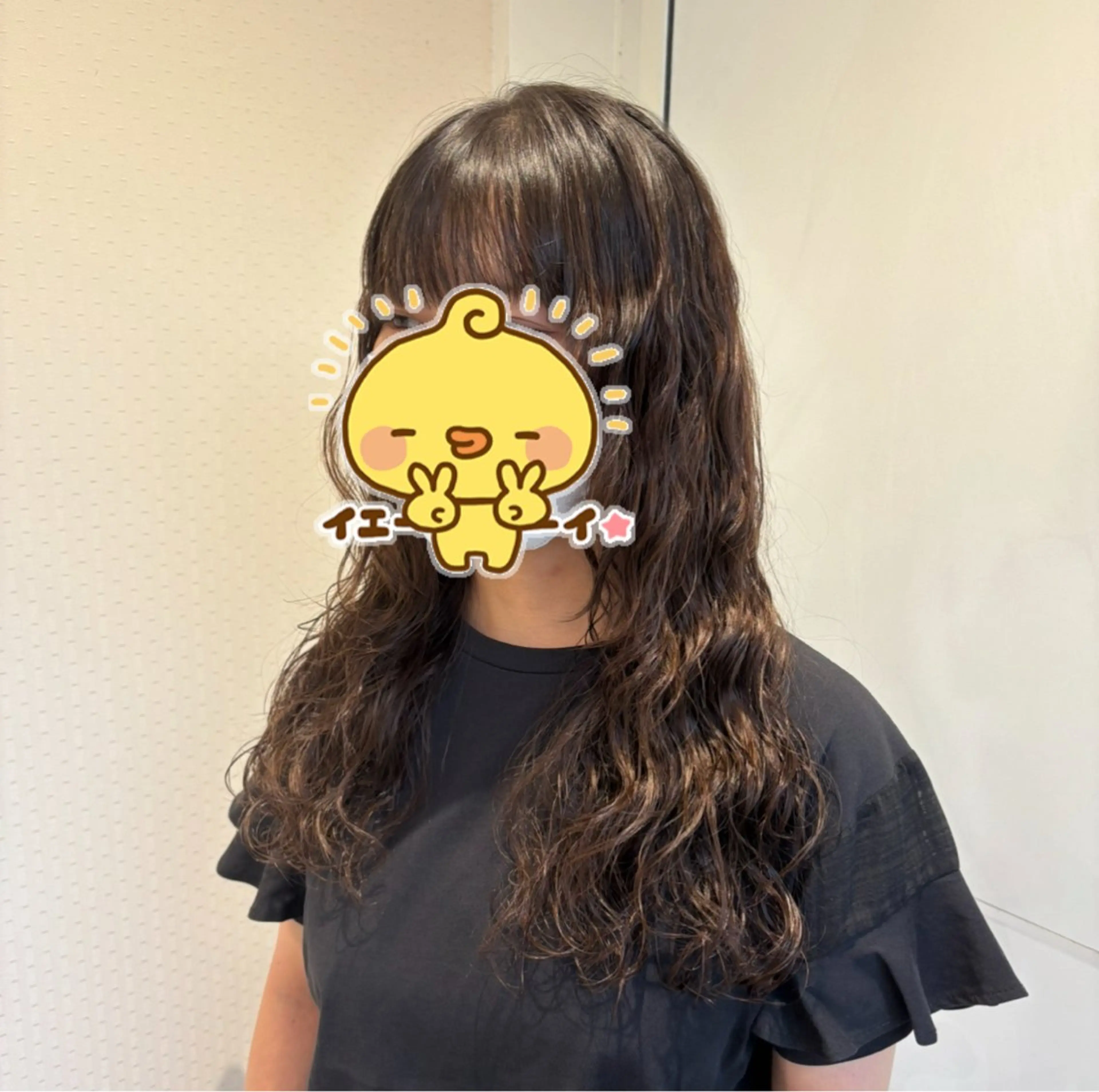 パーマ 間島 叶のヘアスタイル