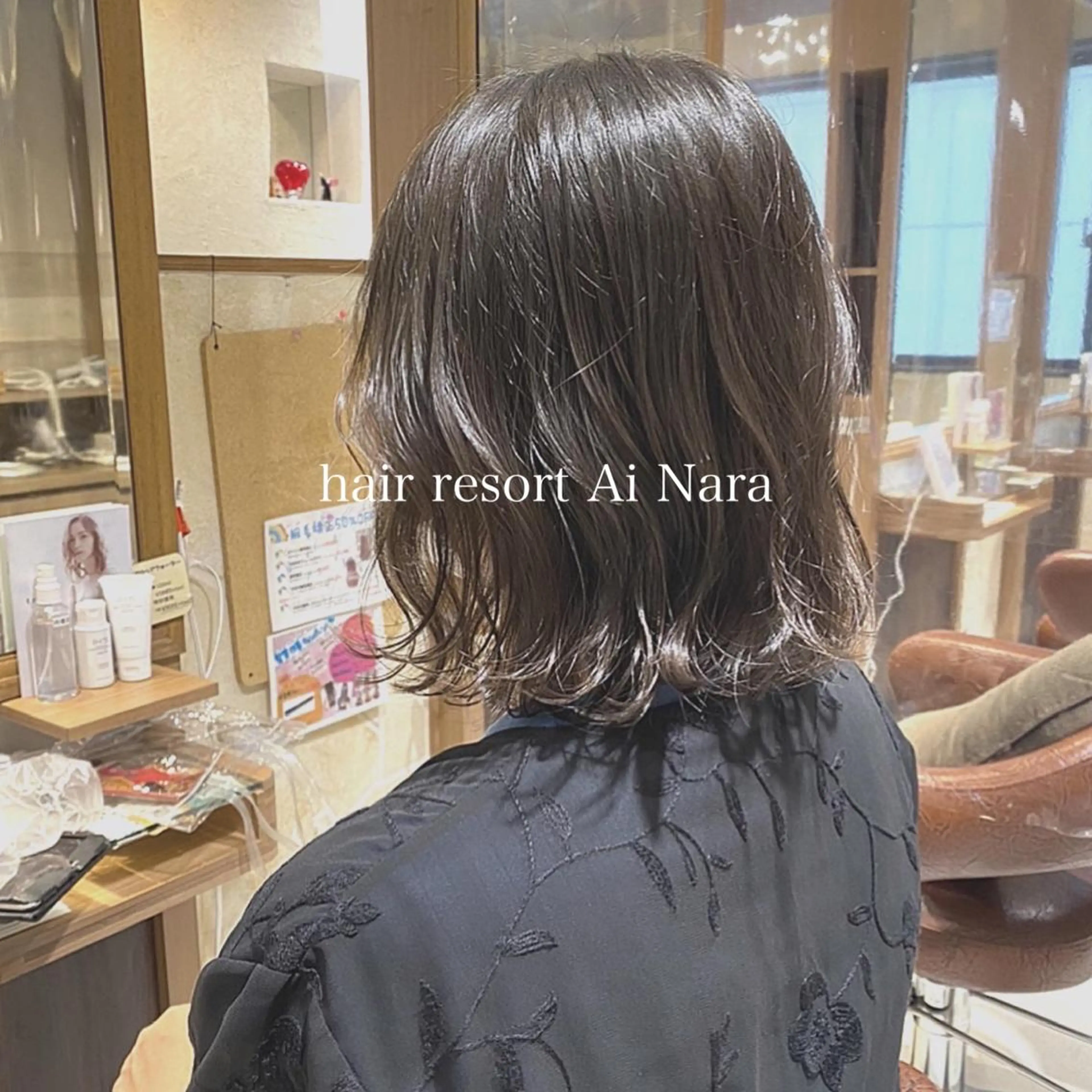 ミディアム ボブ ♡ヘアアレンジ♡ naraのヘアスタイル