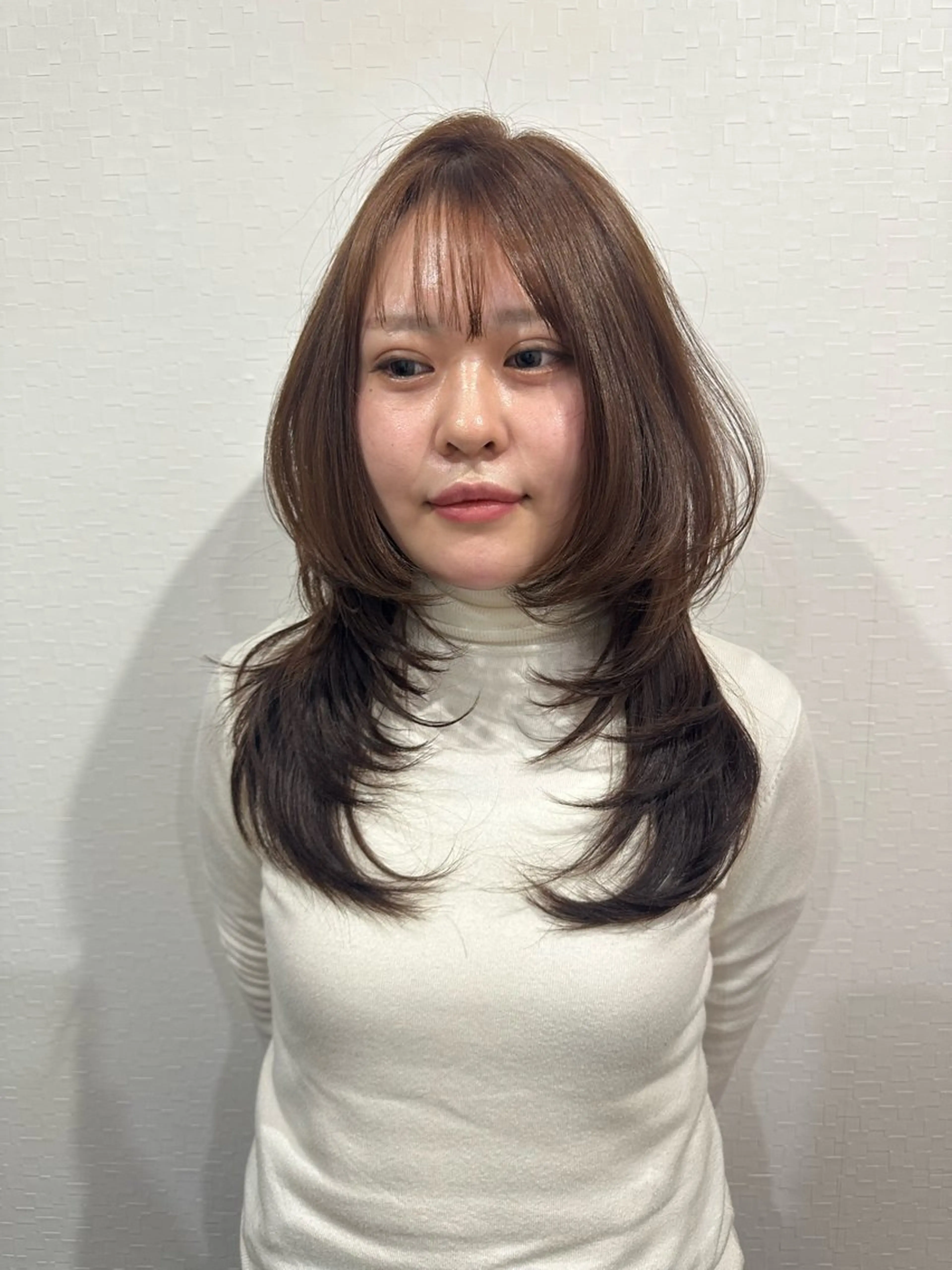 ロング 似合わせレイヤー 🤍みはな𝜗𝜚のヘアスタイル