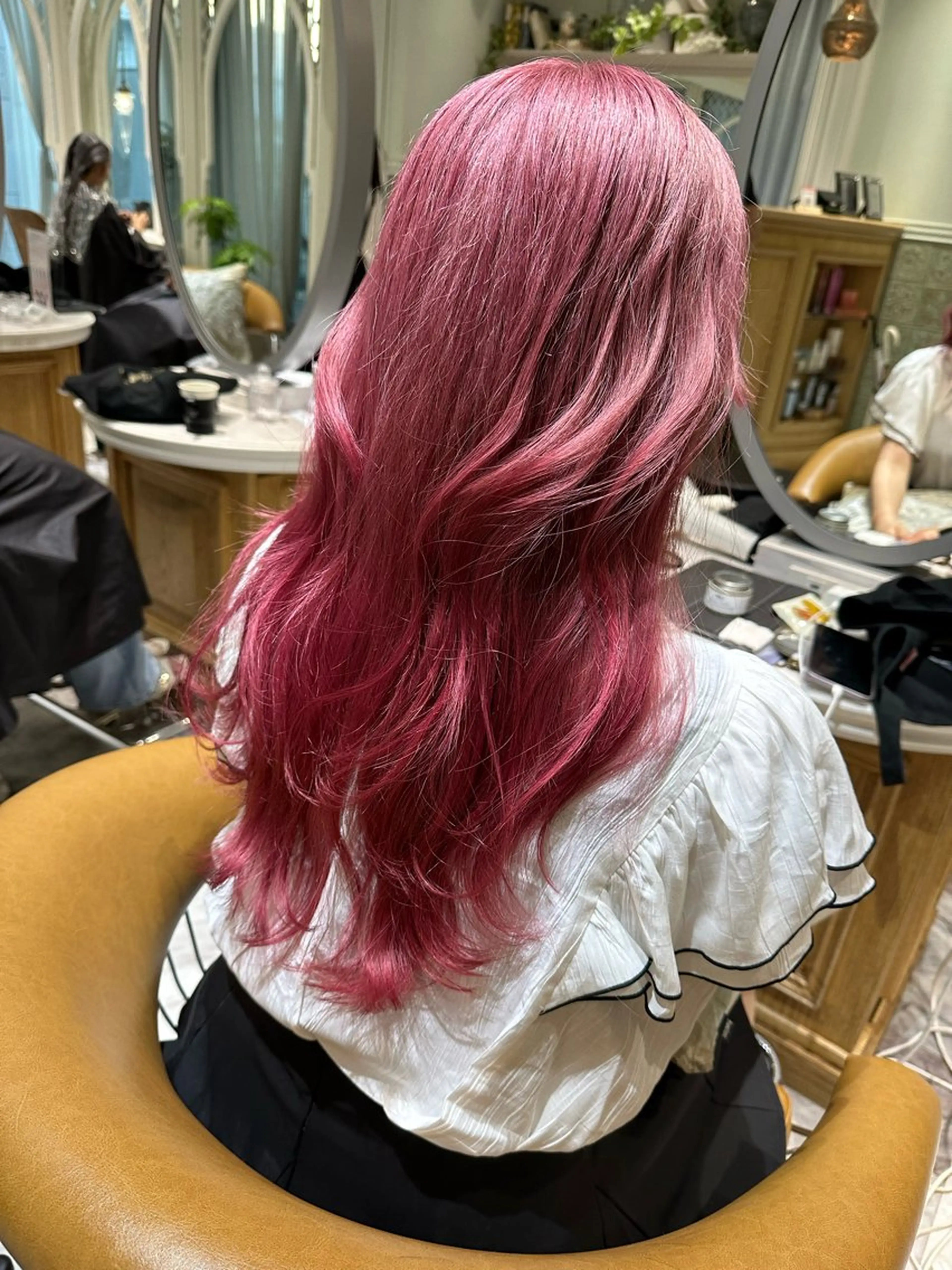 ロング MASHU韓国ヘア/ レイヤー/透明感カラのヘアスタイル