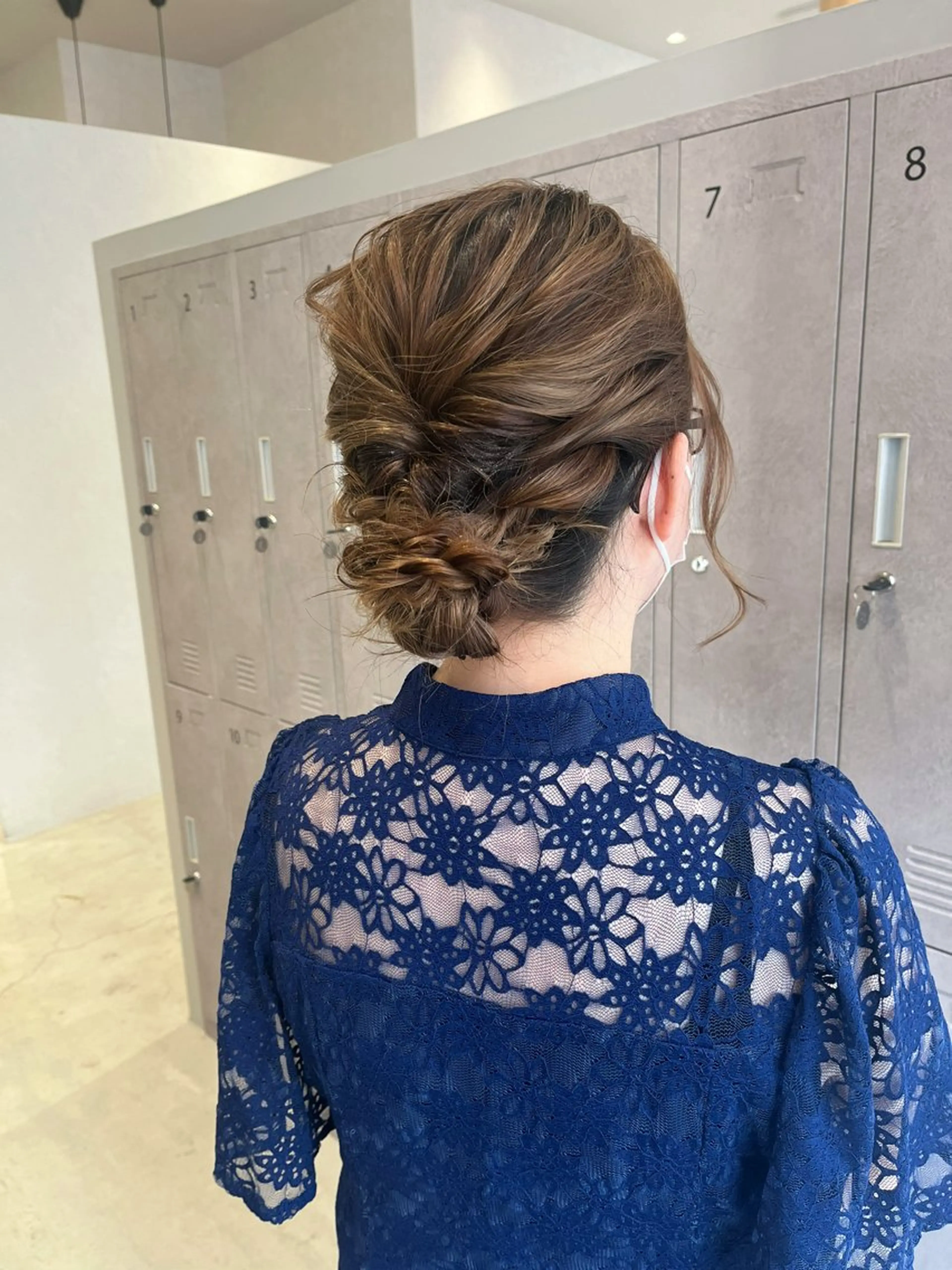 ヘアアレンジ 結婚式・ブライダル ヘアセット 福島 果音のヘアスタイル