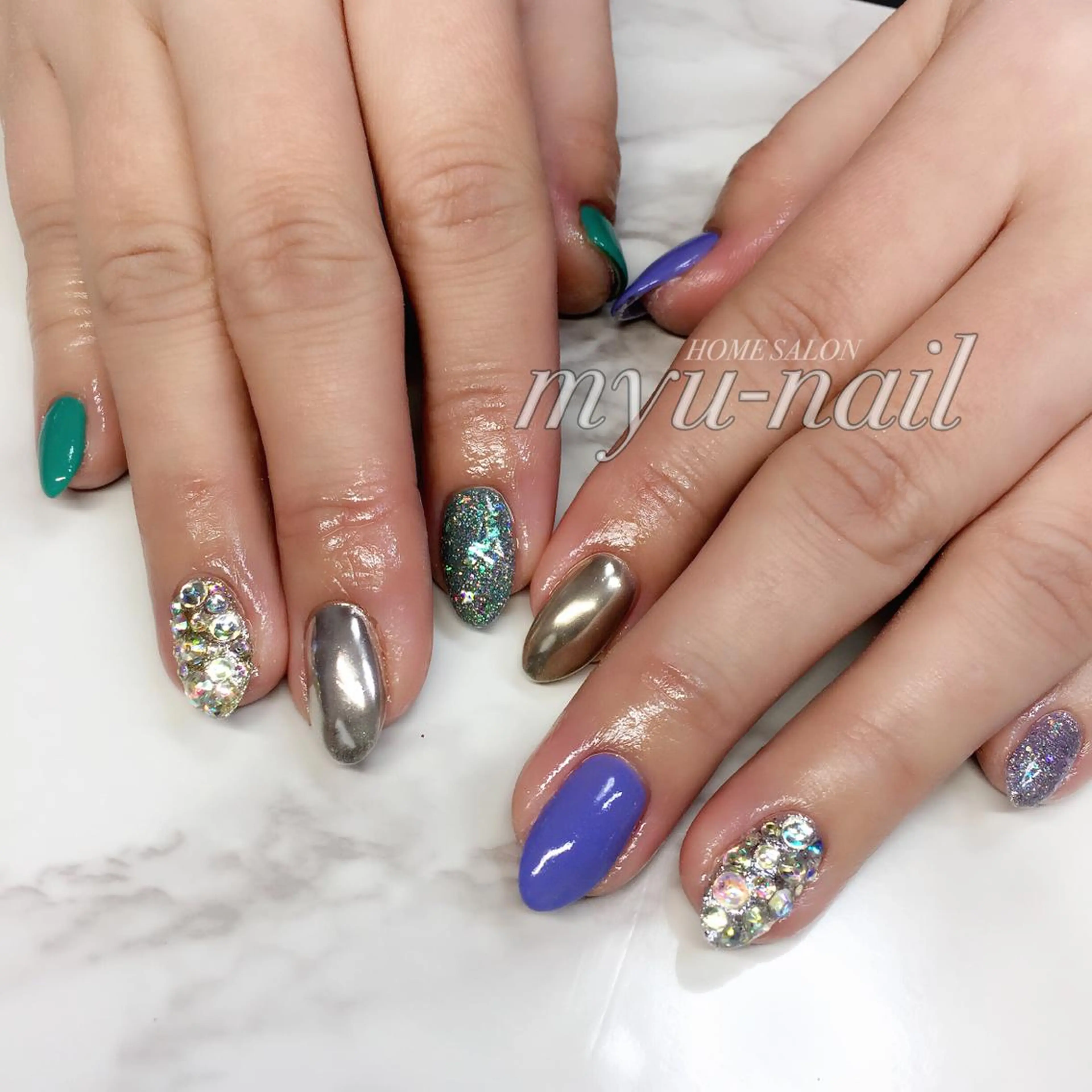 ネイル ホームサロン myu-nailのネイルデザイン