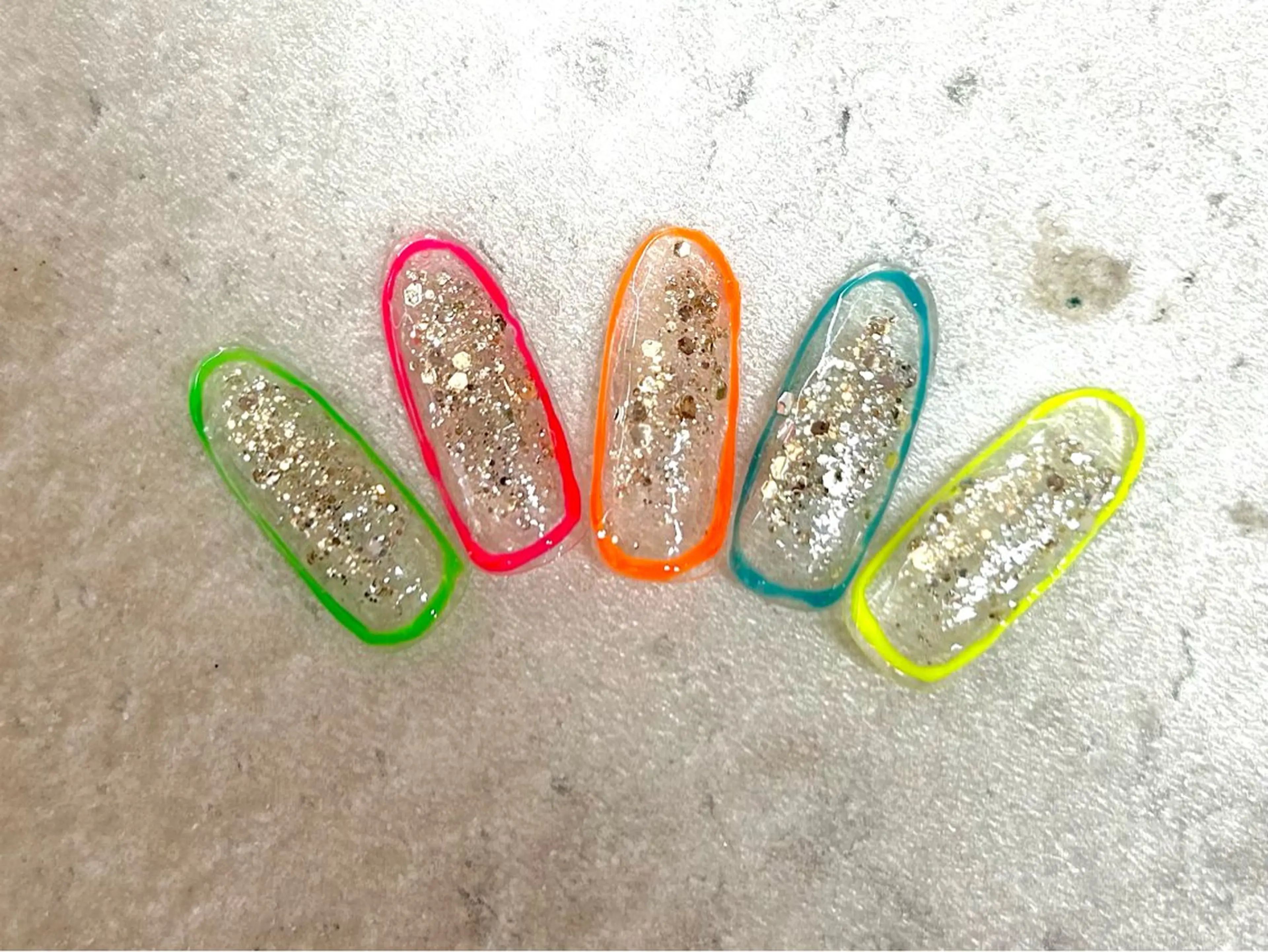 ネイル ハンドネイル Arco Iris 告瑠莉のネイルデザイン