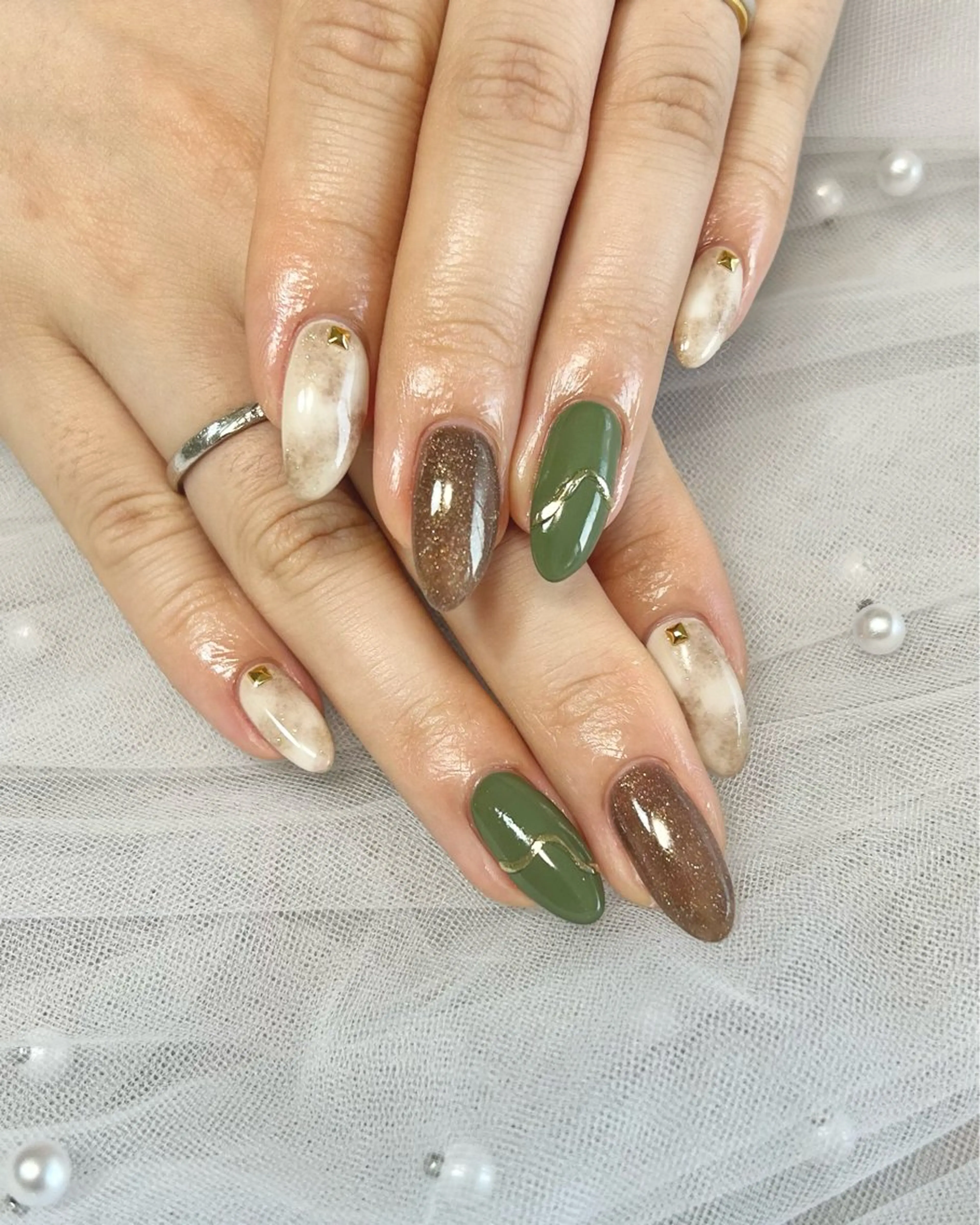 ネイル ハンドネイル nailsalon Aimerのネイルデザイン