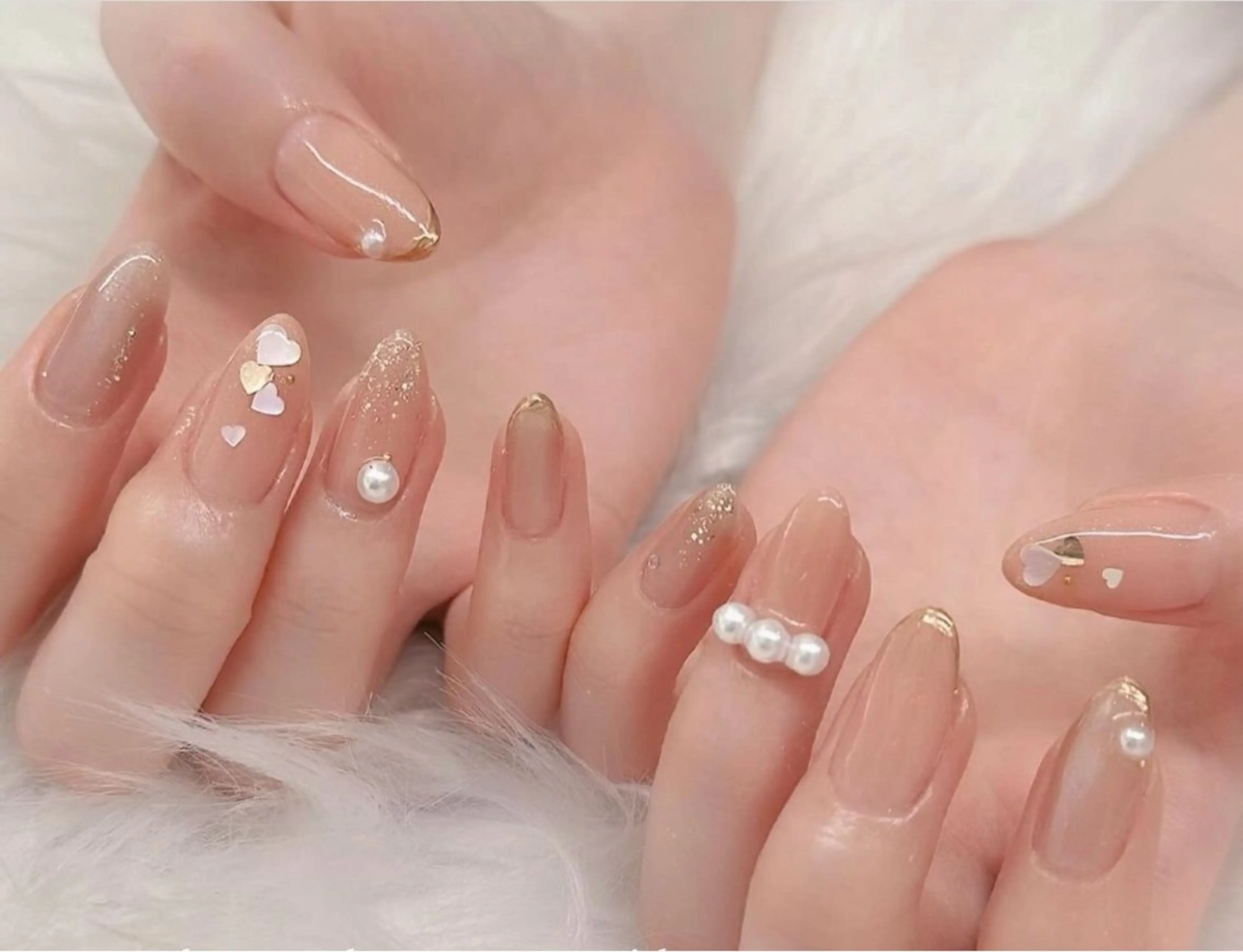 ネイル H3 Nail Tsuki🦋💙のネイルデザイン