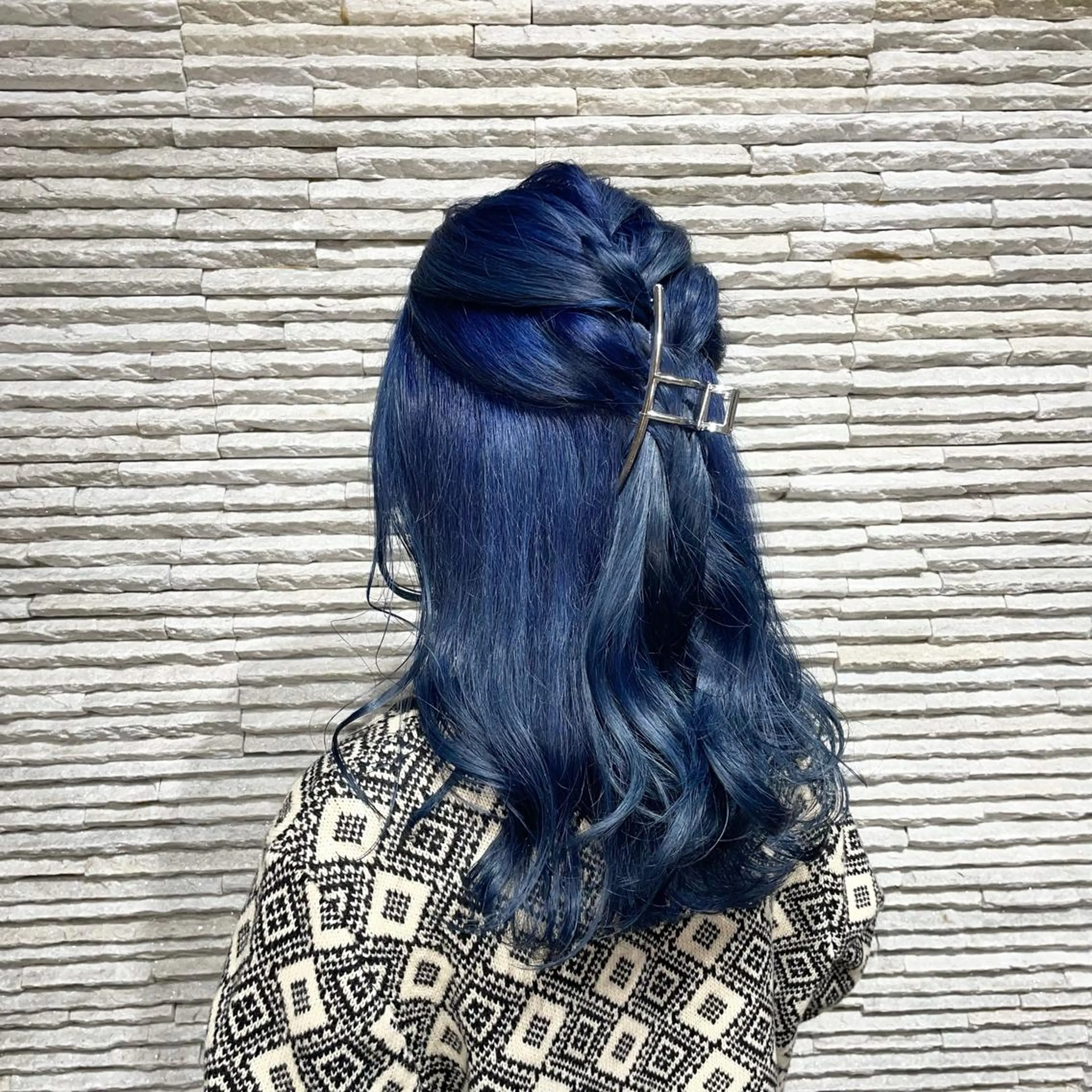 ロング ヘアカラー 嶋田 ゆきのヘアスタイル