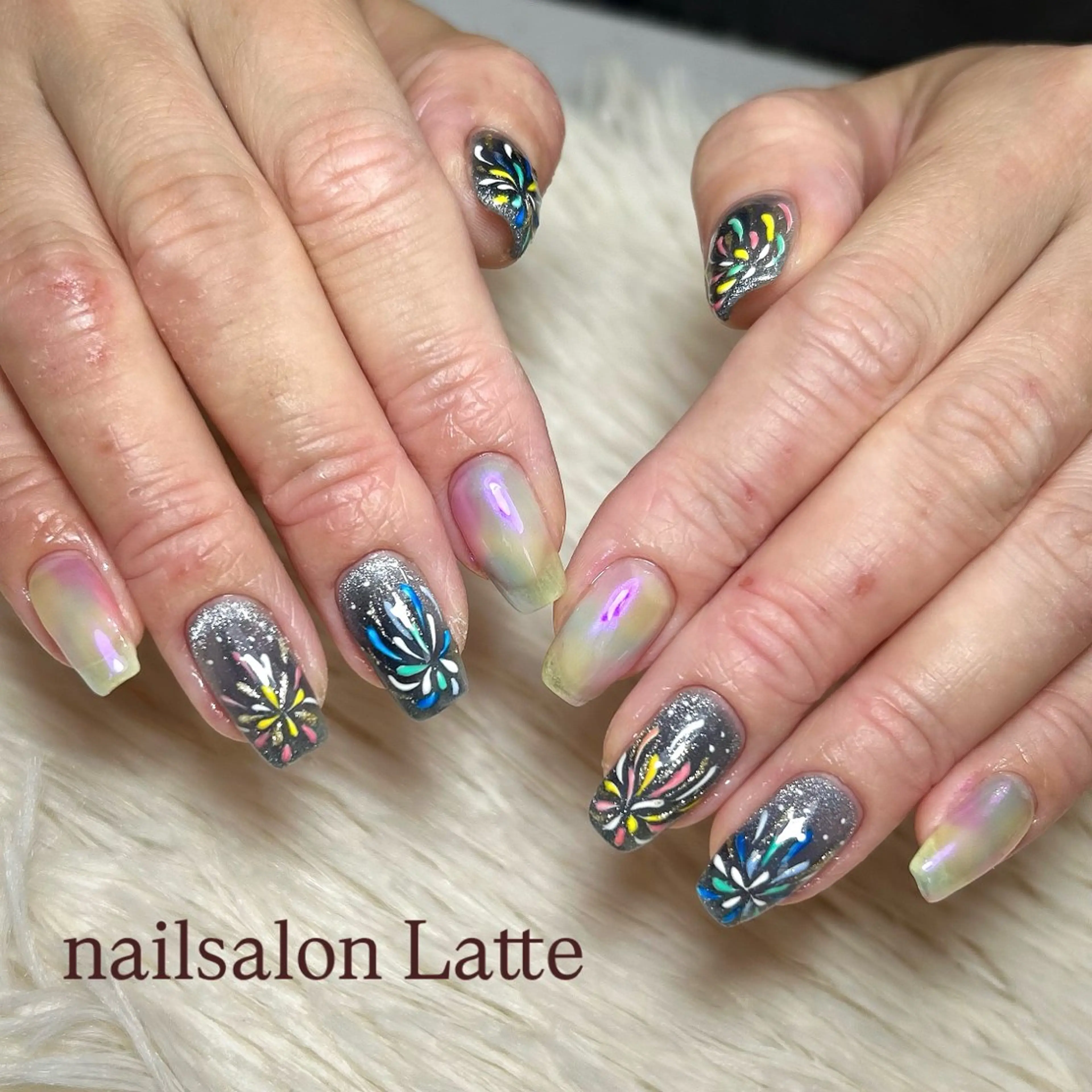 ネイル Nailsalon Latteのネイルデザイン