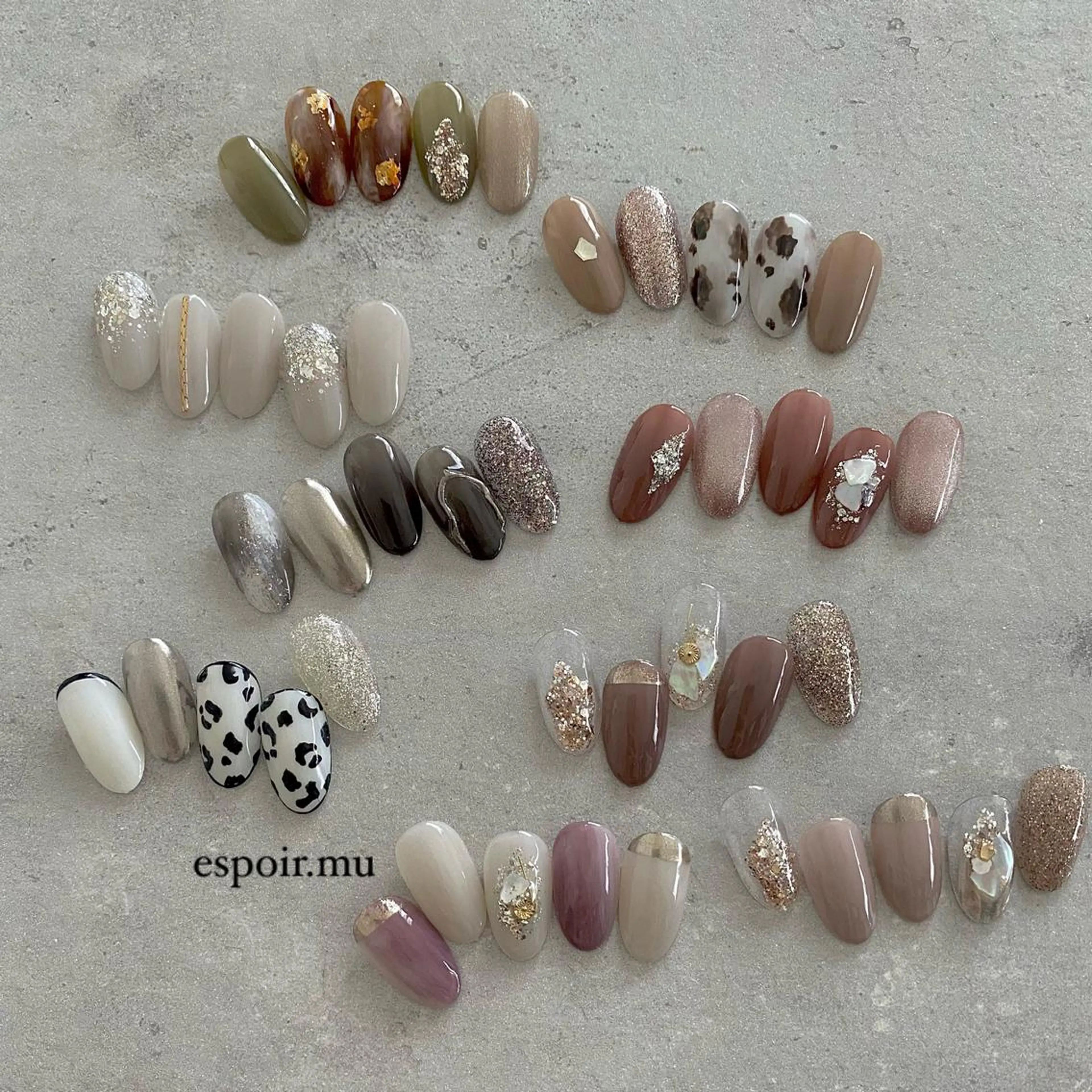 ネイル espoir. muのネイルデザイン