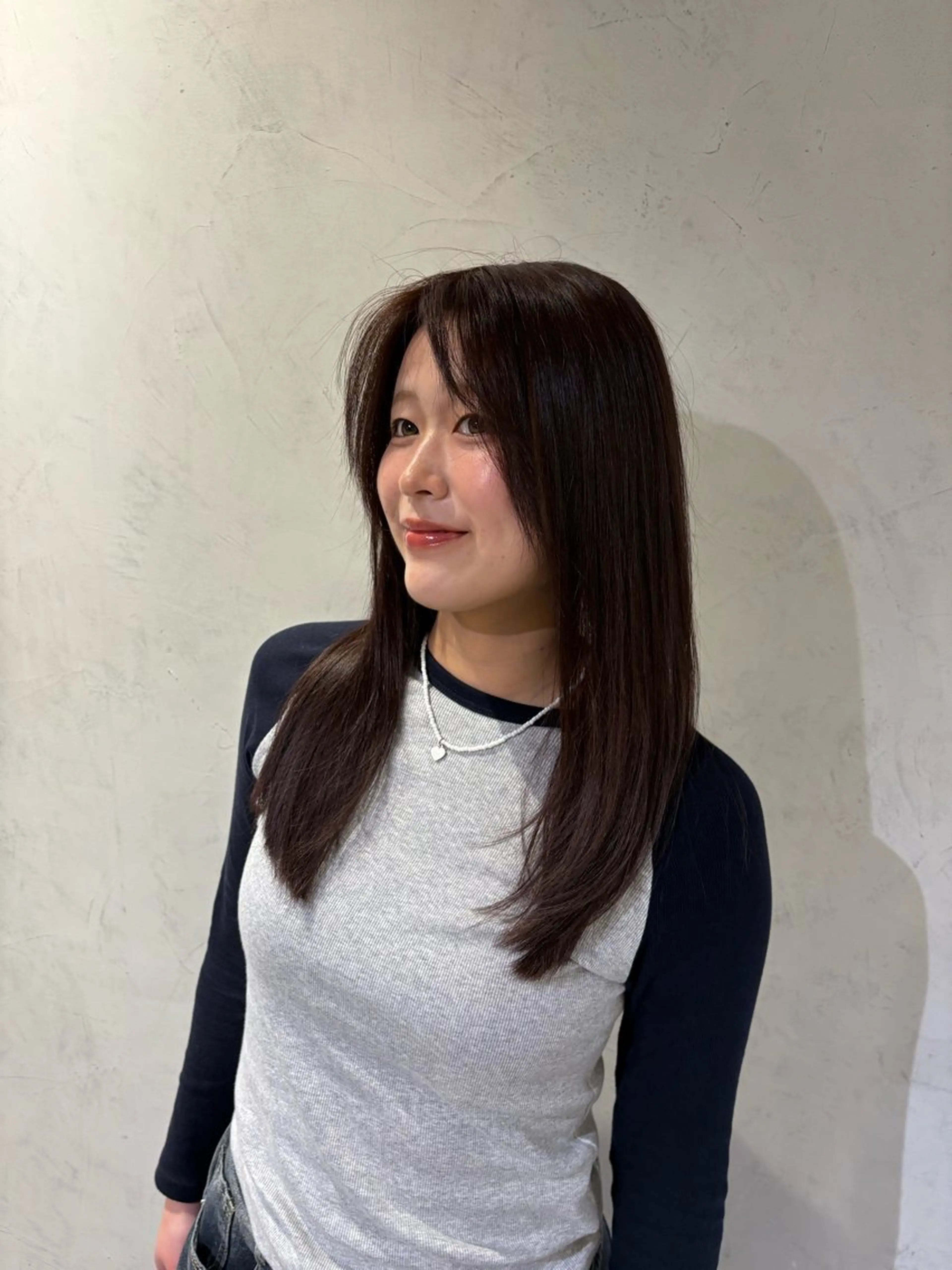 ロング 横内 英奈のヘアスタイル