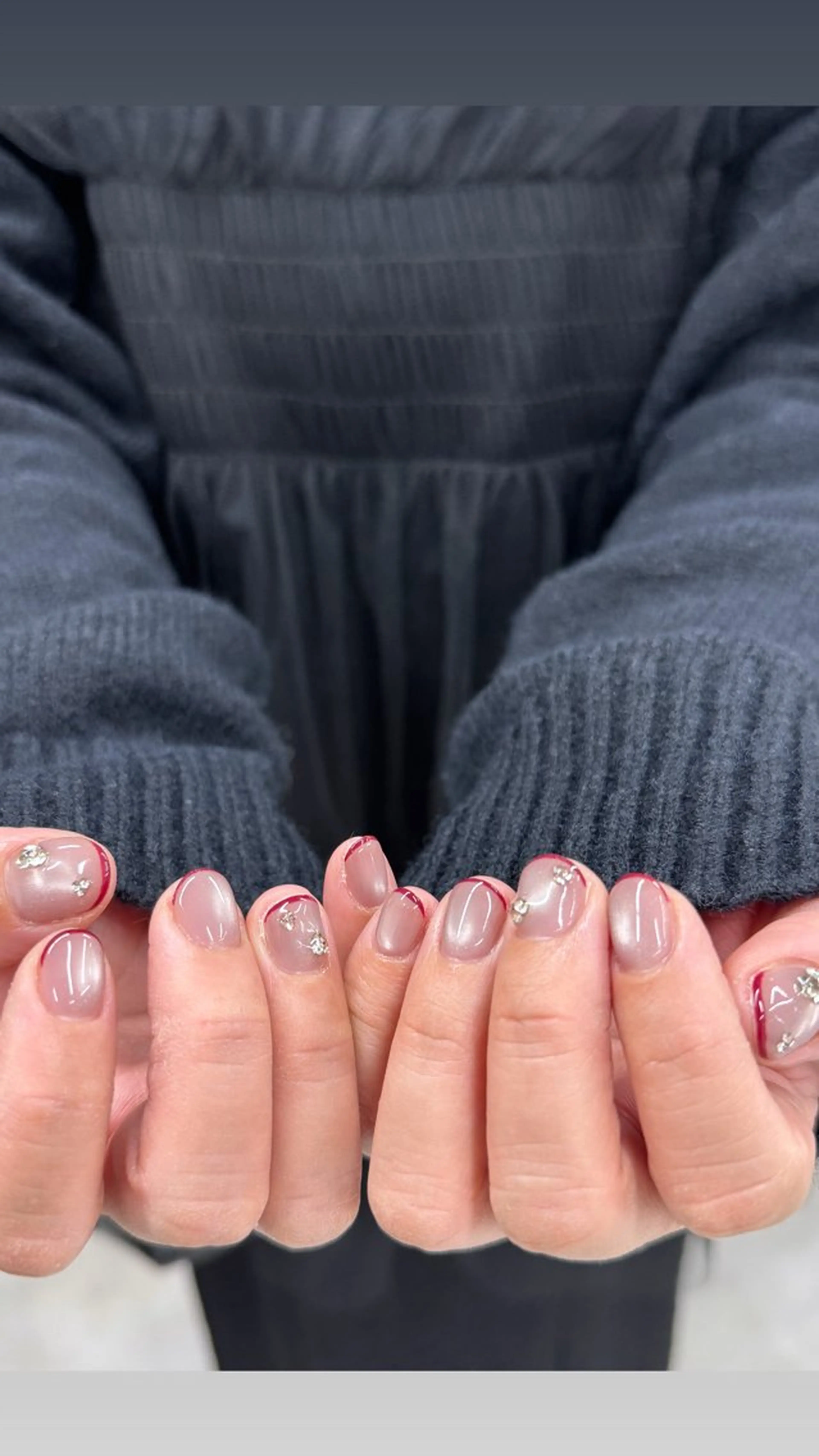 ネイル フレンチネイル Ihoji Hotaruのネイルデザイン