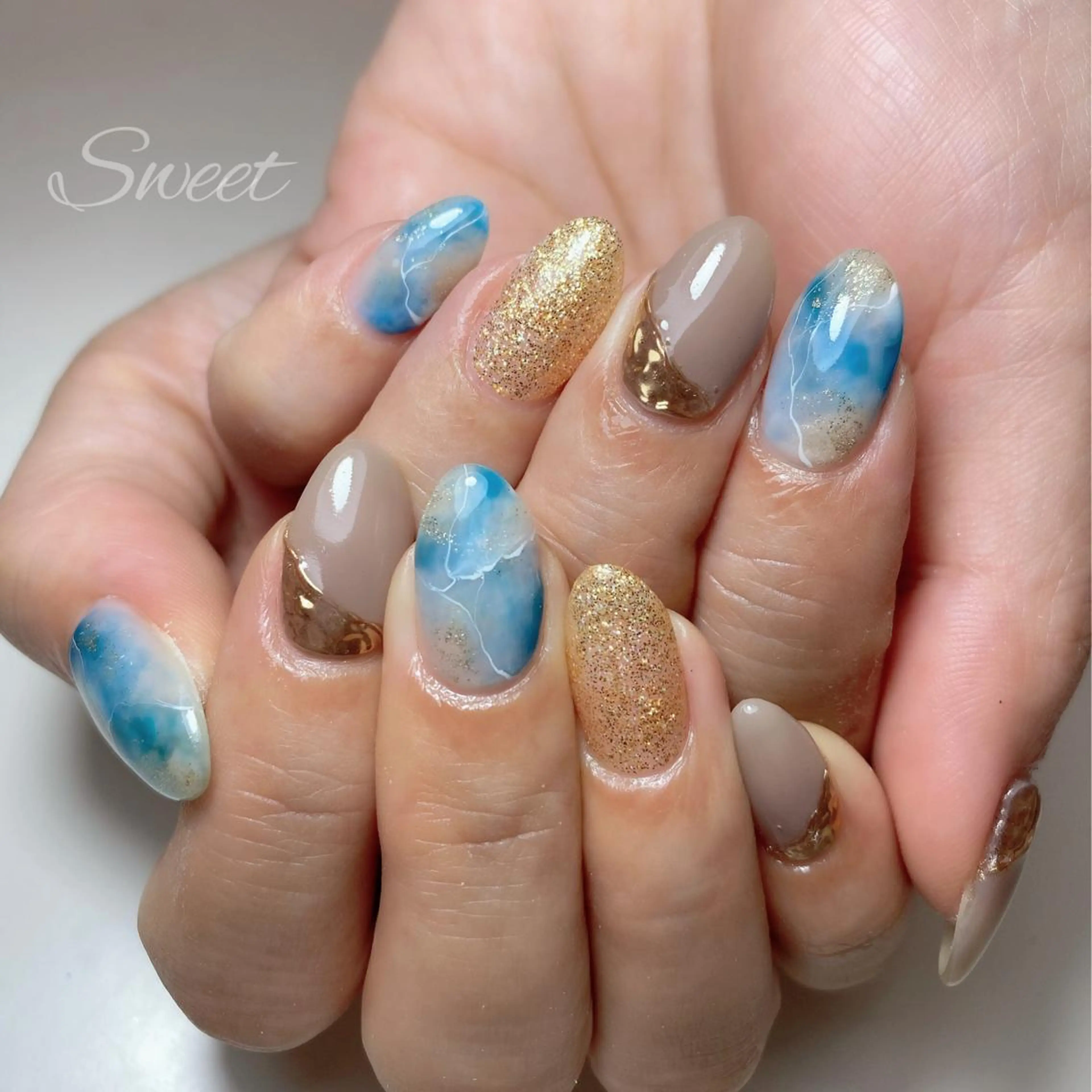 ネイル sweet 仲野陽子のネイルデザイン