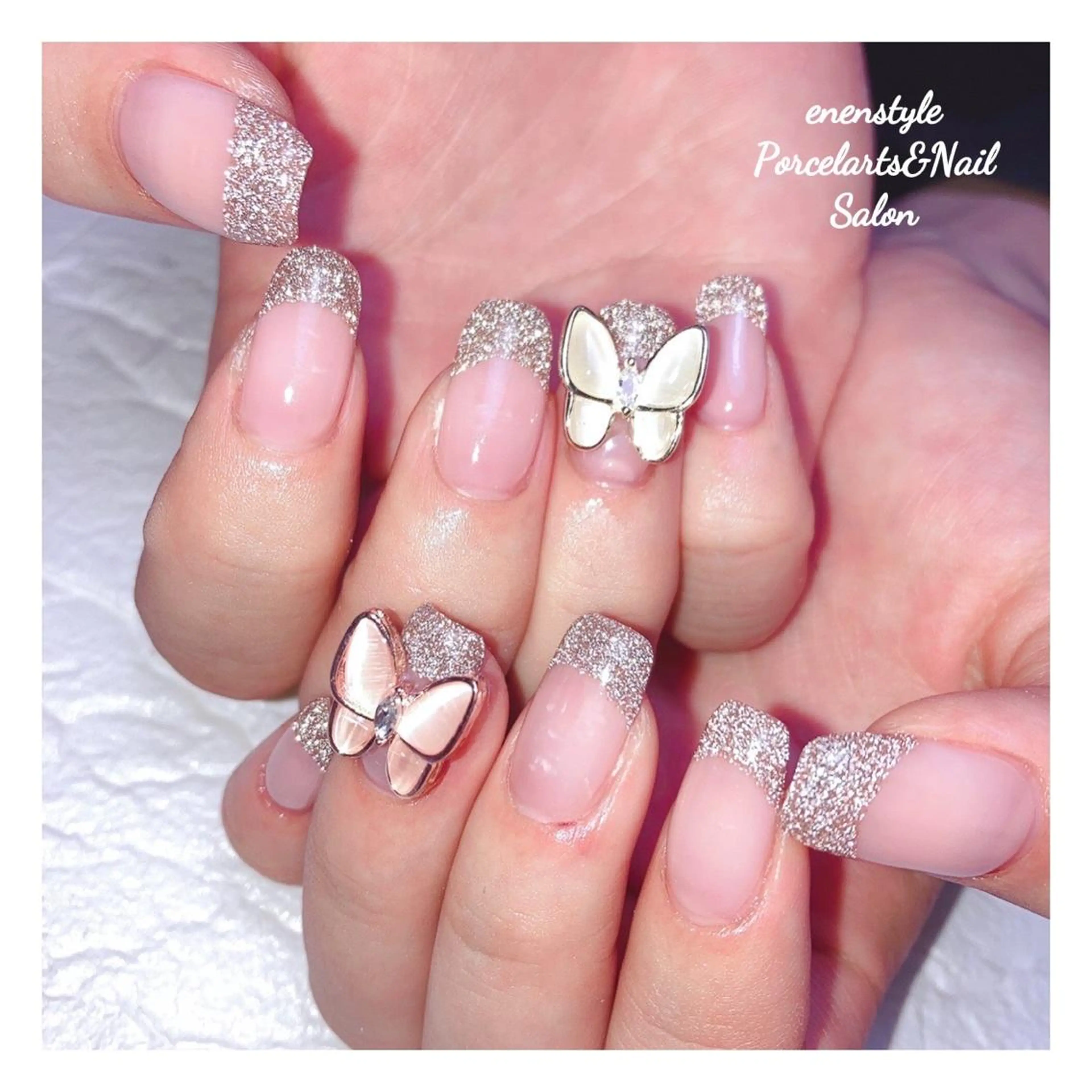 ミディアム ネイル 👑enen style👑のネイルデザイン