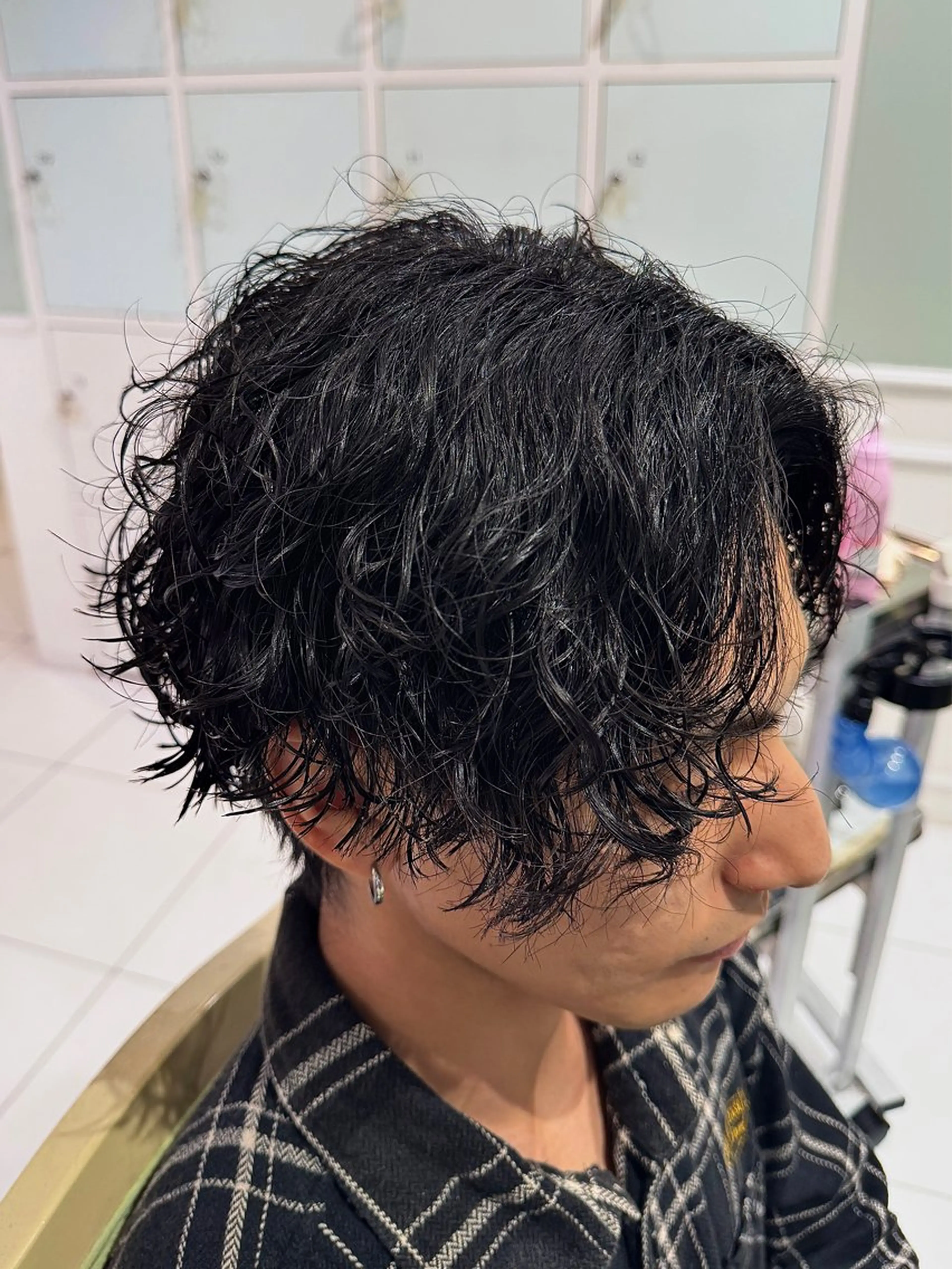 パーマ カット パーマ トリートメント トレンドヘア/メンズ パーマ/下村 伯のヘアスタイル