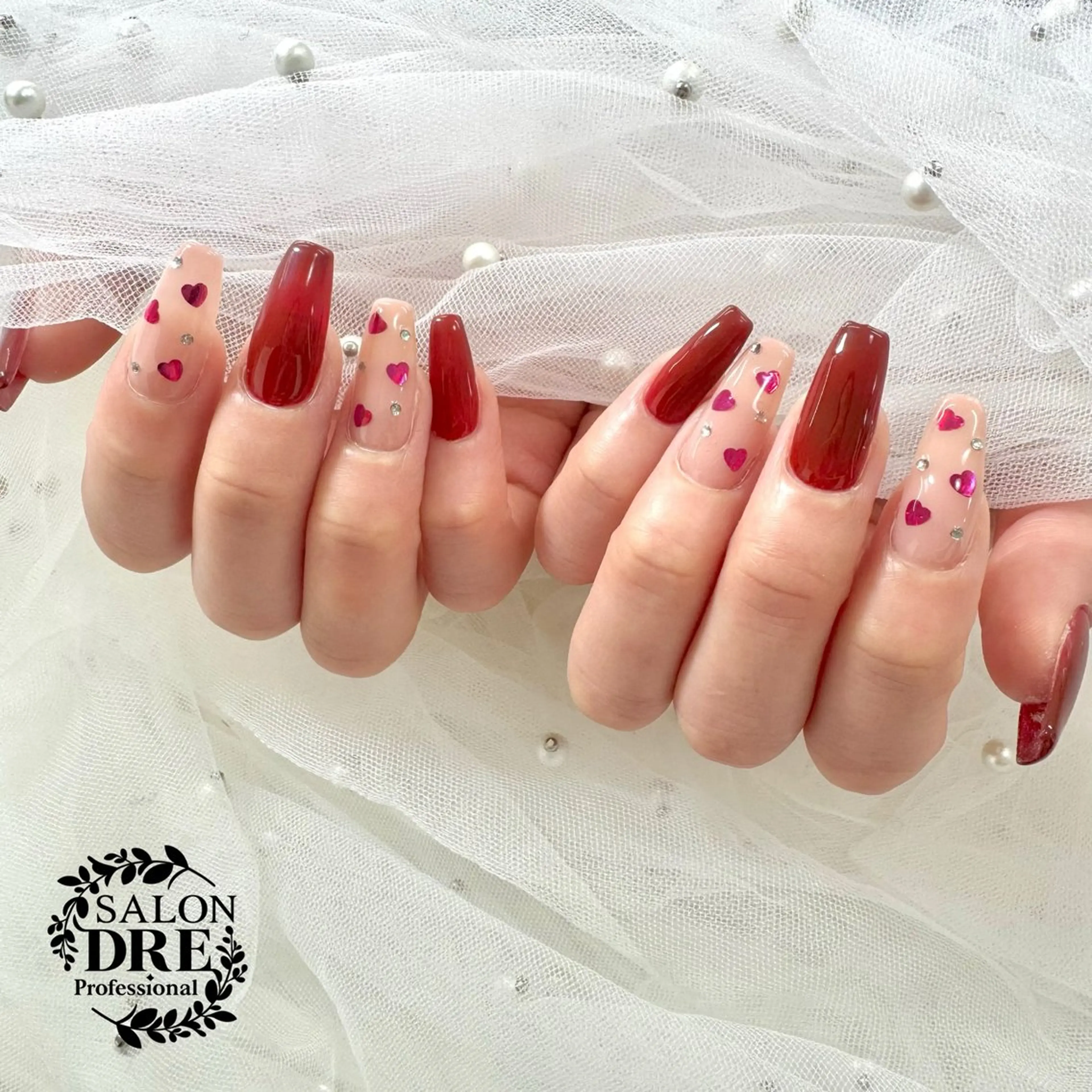 ネイル ハート salonDRE MIYUKIのネイルデザイン