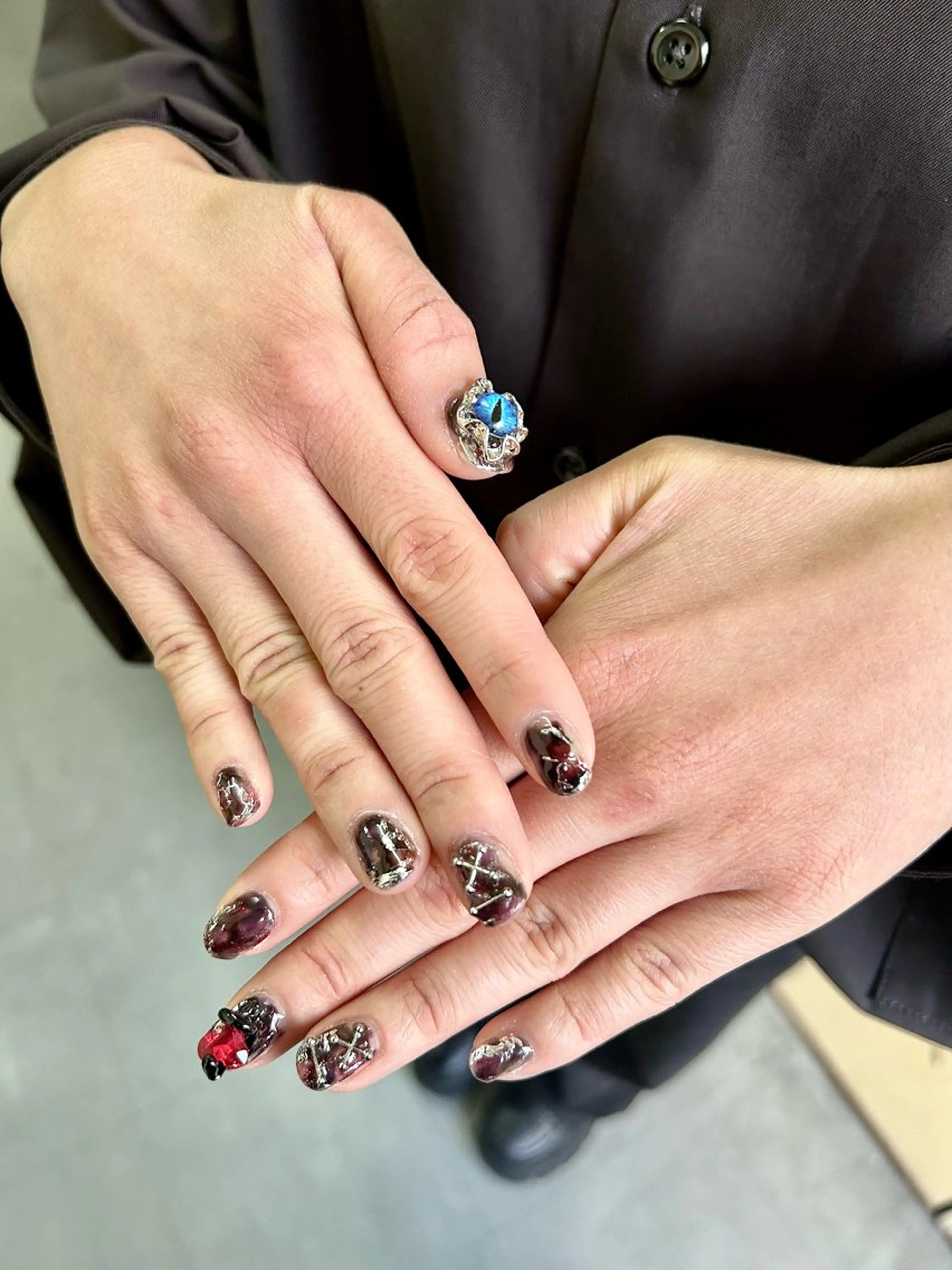 ネイル アートネイル ニュアンスネイル MANAMI /  中崎町ネイルのネイルデザイン