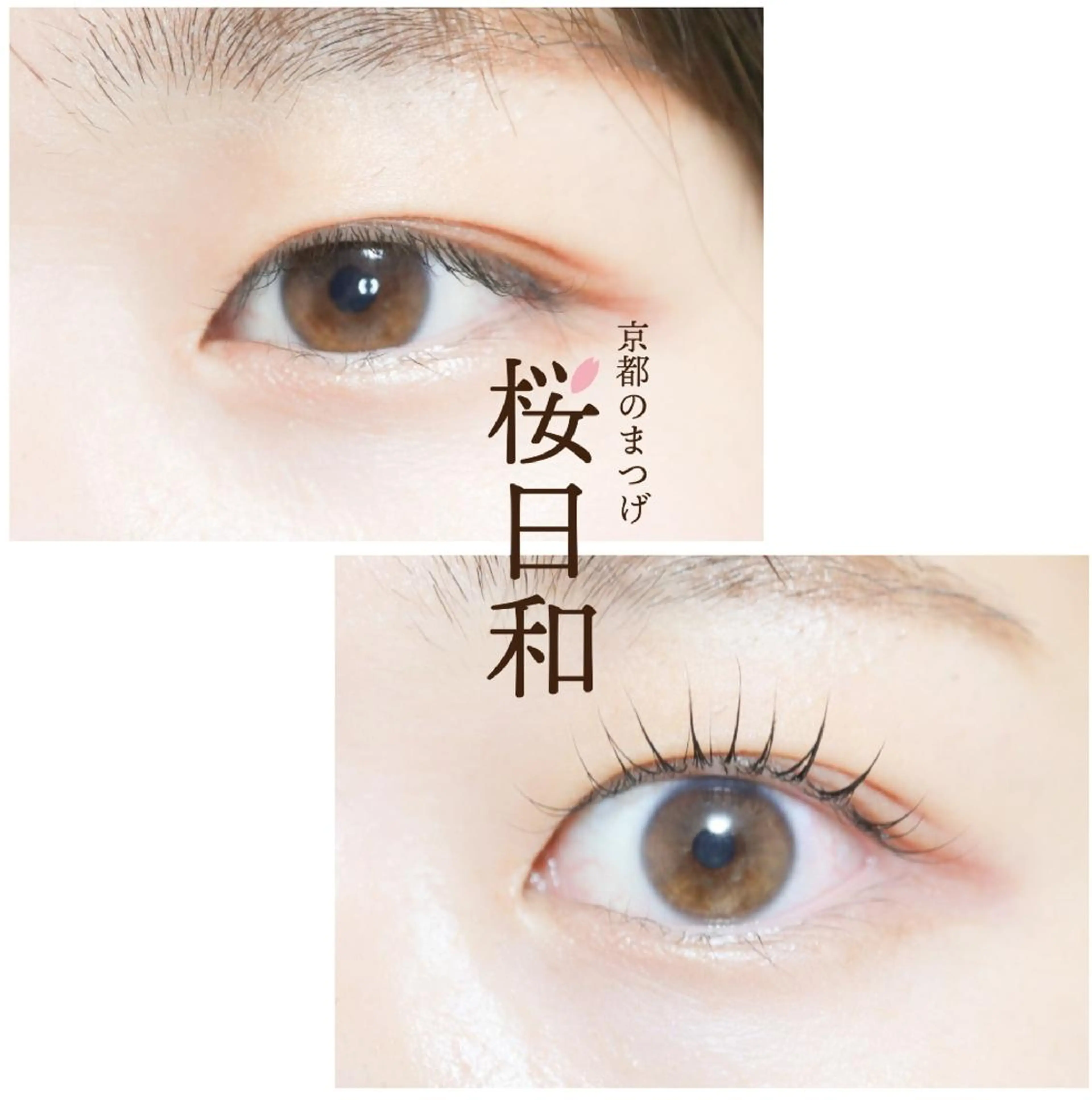 マツエク・マツパ カラーマツエク フラットラッシュ パリジェンヌラッシュリフト まつげパーマ 一重×まつ毛パーマ 京都のまつげ桜日和 小島美桜のマツエク・マツパデザイン