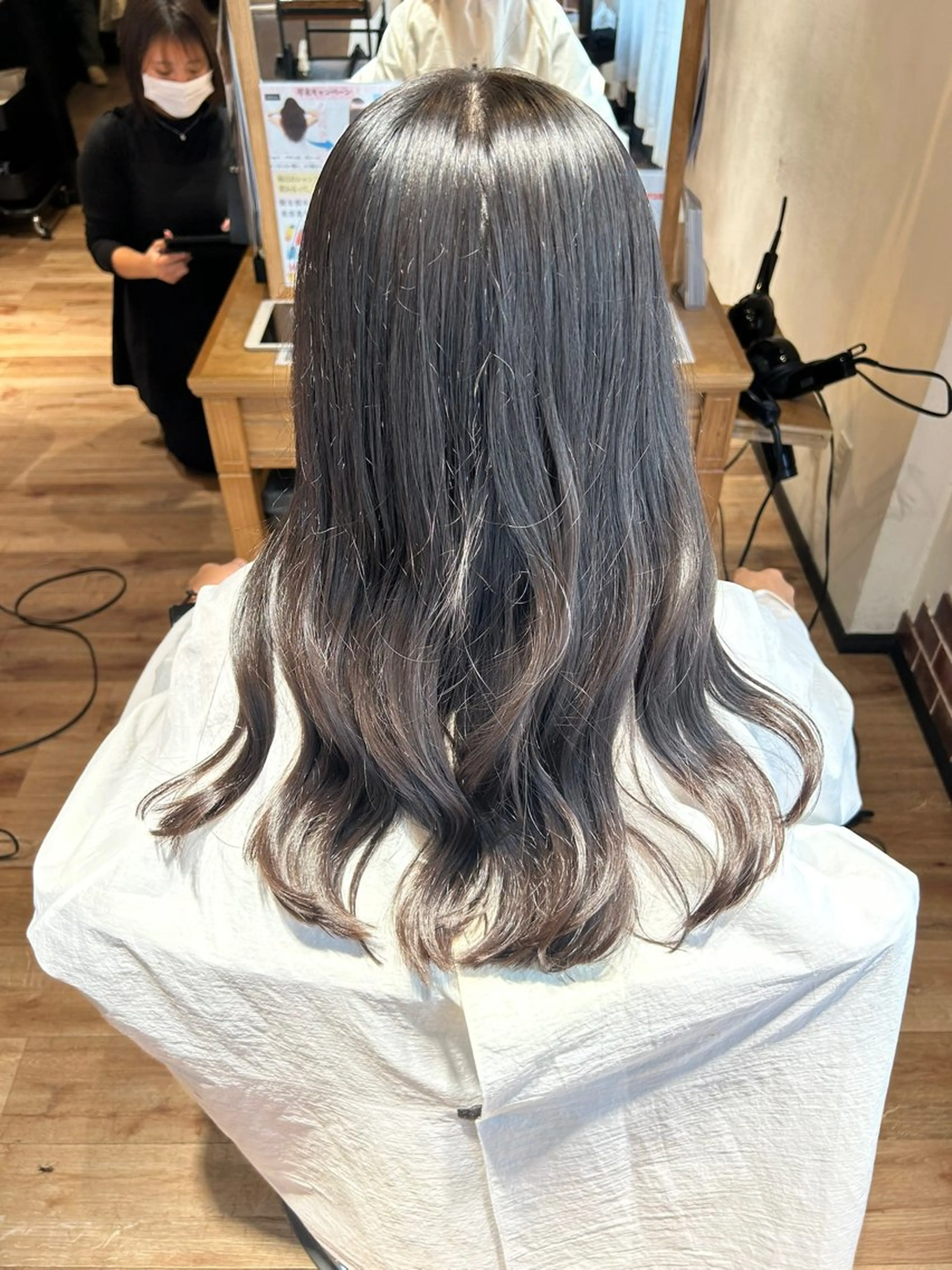 ロング ヘアアレンジ 巽 愛夏のヘアスタイル