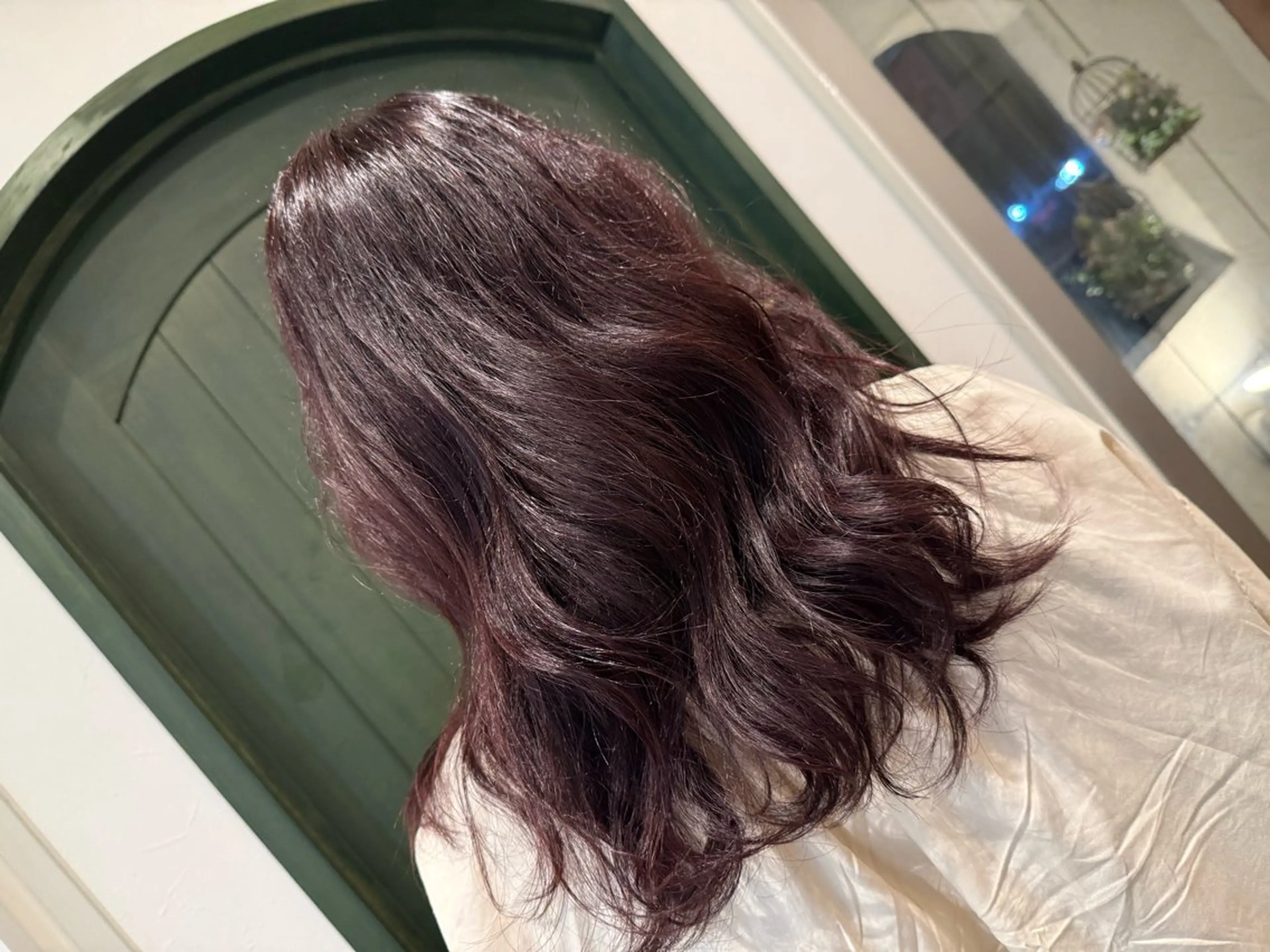 セミロング ヘアアレンジ rocca糸島店 リサのヘアスタイル