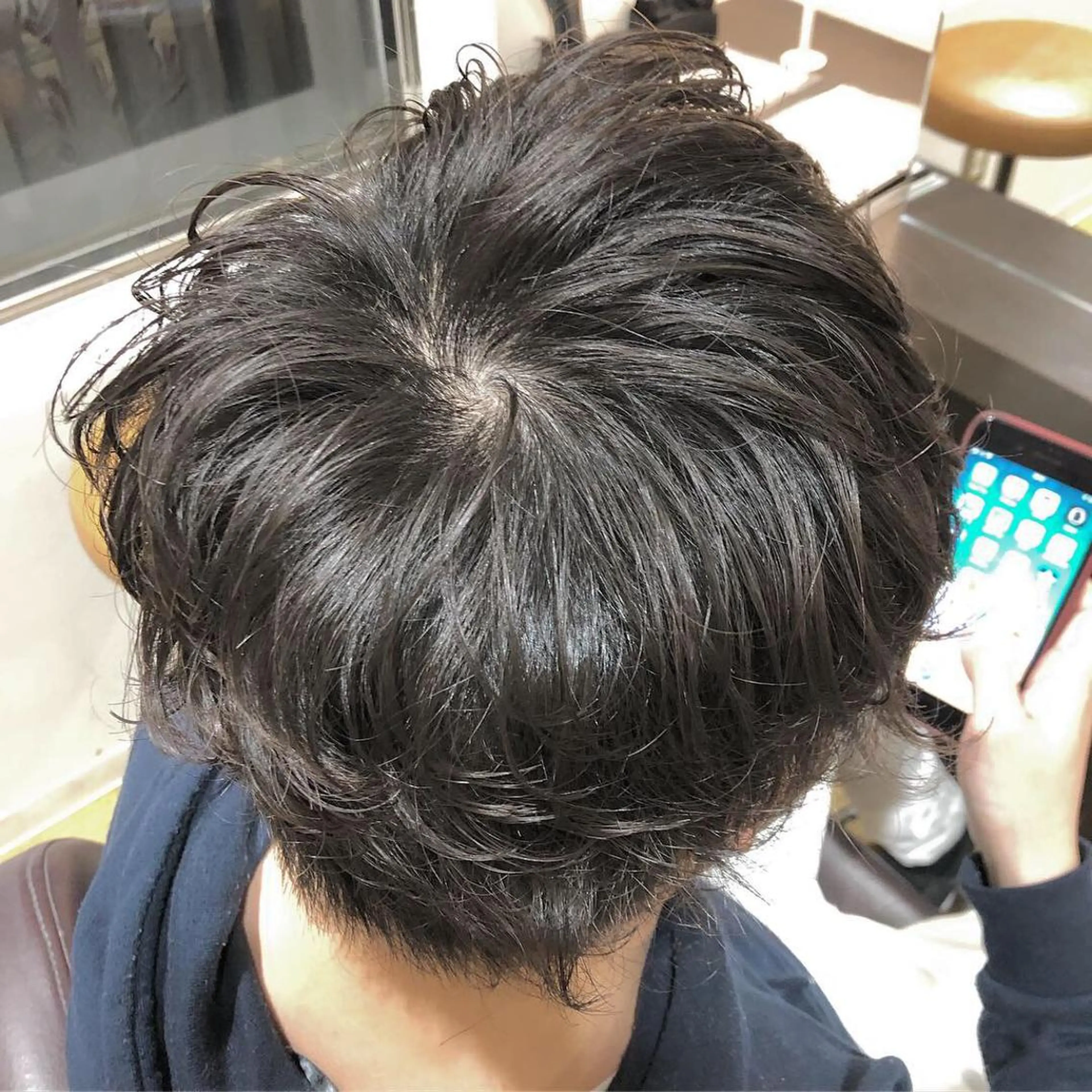 ショート パーマ メンズ メンズパーマ ニュアンスパーマ ACHE zippy /伊藤のヘアスタイル