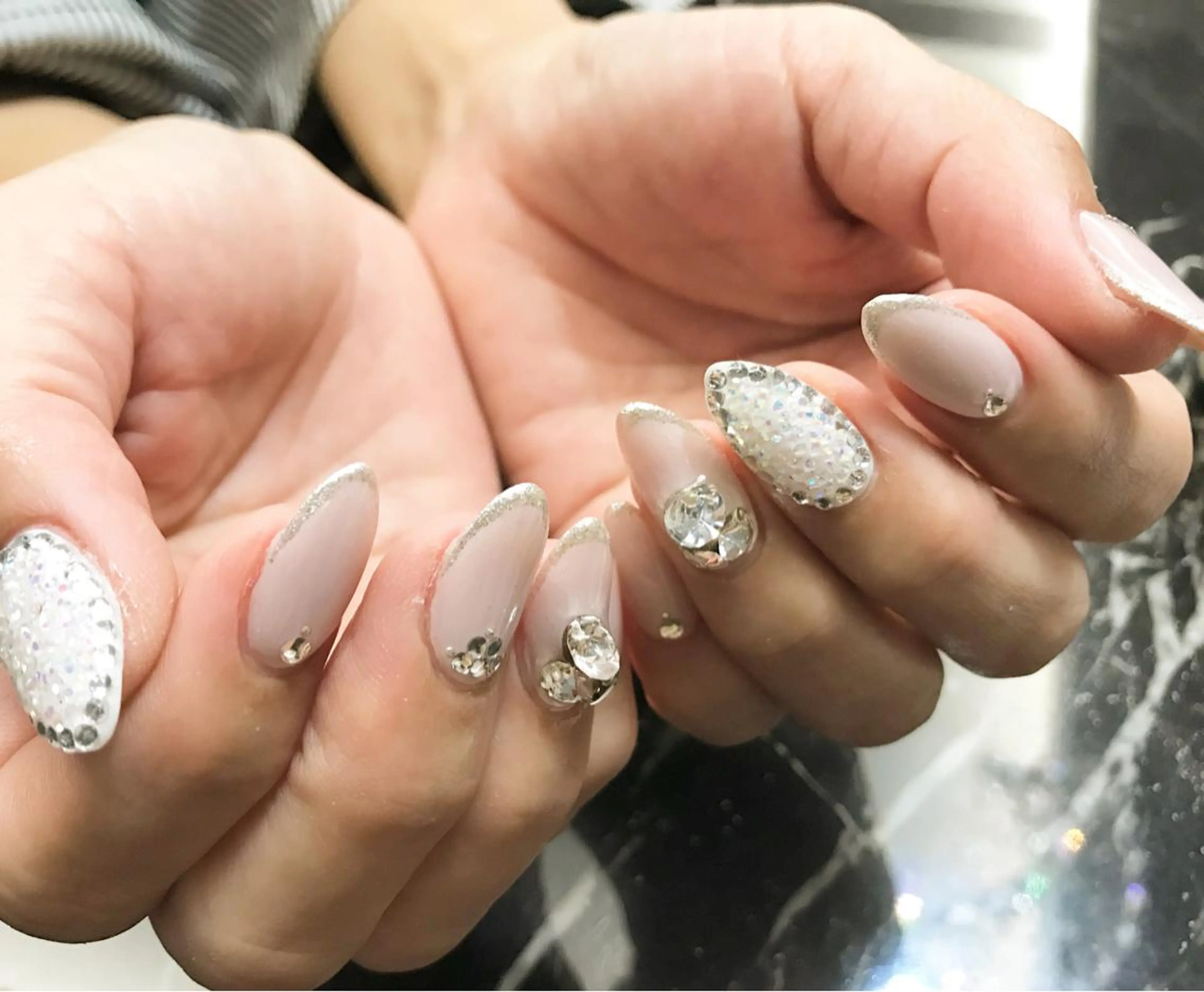ネイル フットネイル ピンク シンプルネイル 春ネイル 夏ネイル nail fufla ♡yamane♡のネイルデザイン