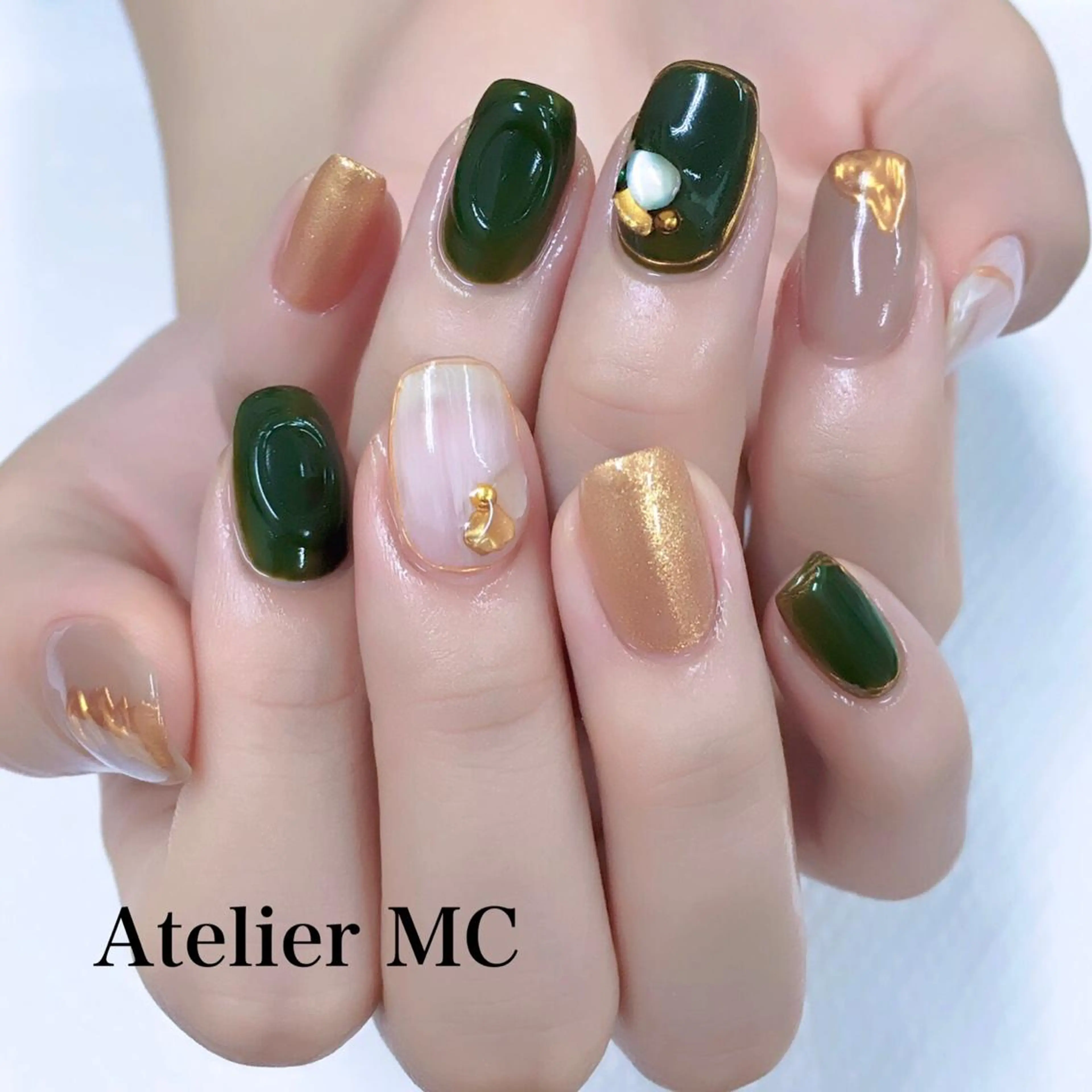 ネイル ハンドネイル アトリエ エムシー 【新富町・東銀座】のネイルデザイン